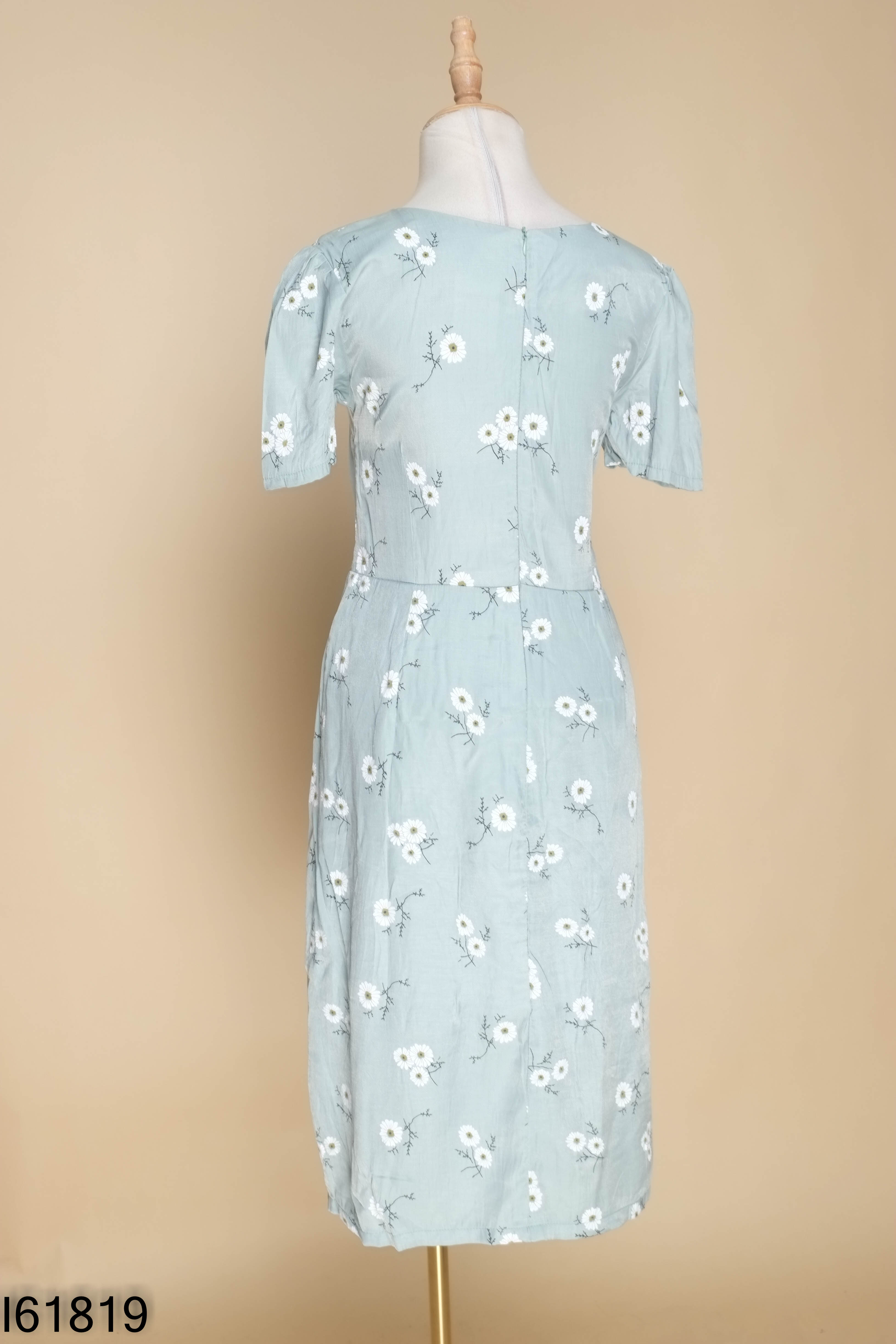Váy MIT BOUTIQUE xanh hoa trắng