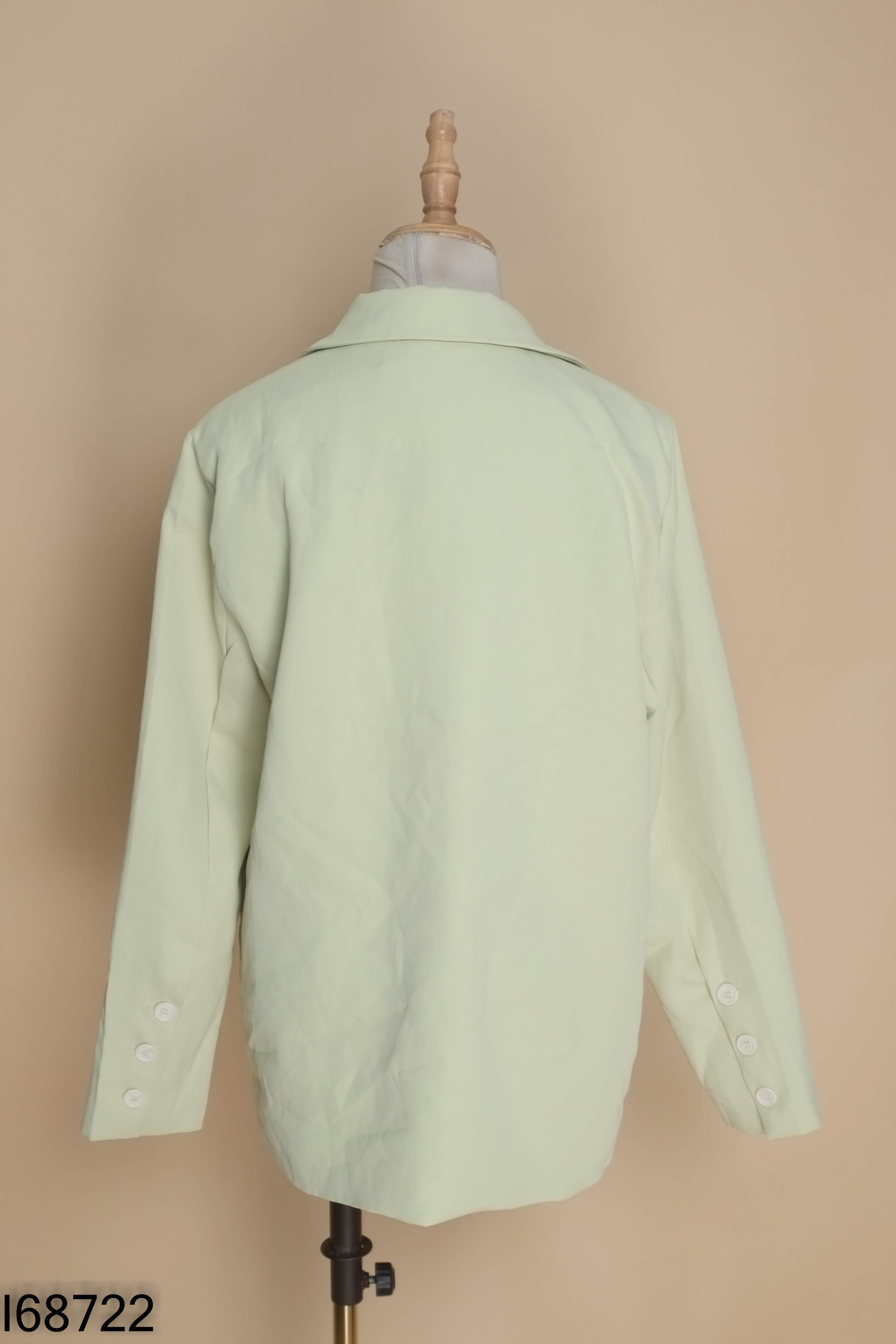 Áo blazer xanh 2 cúc