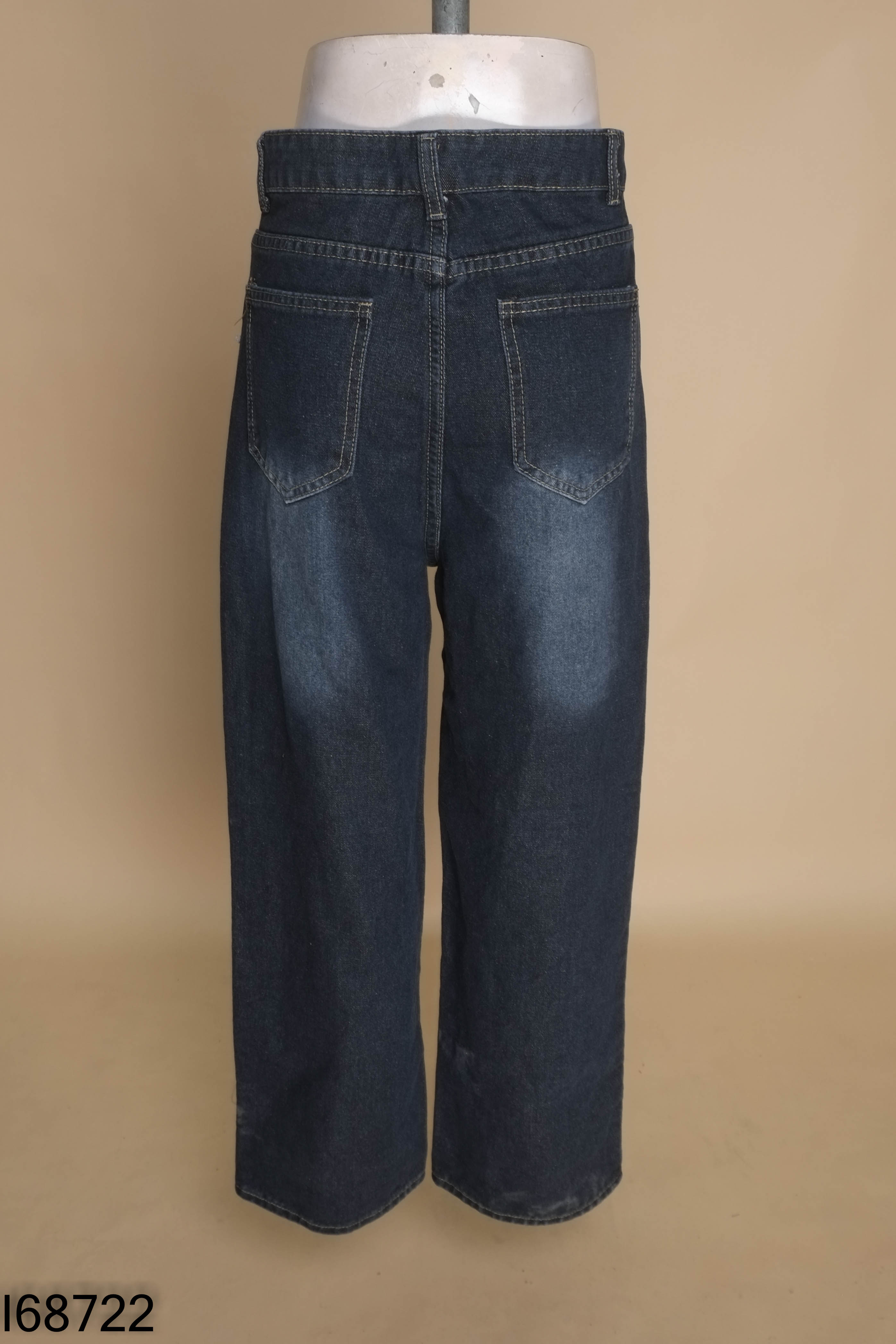Quần jeans rách xanh đen