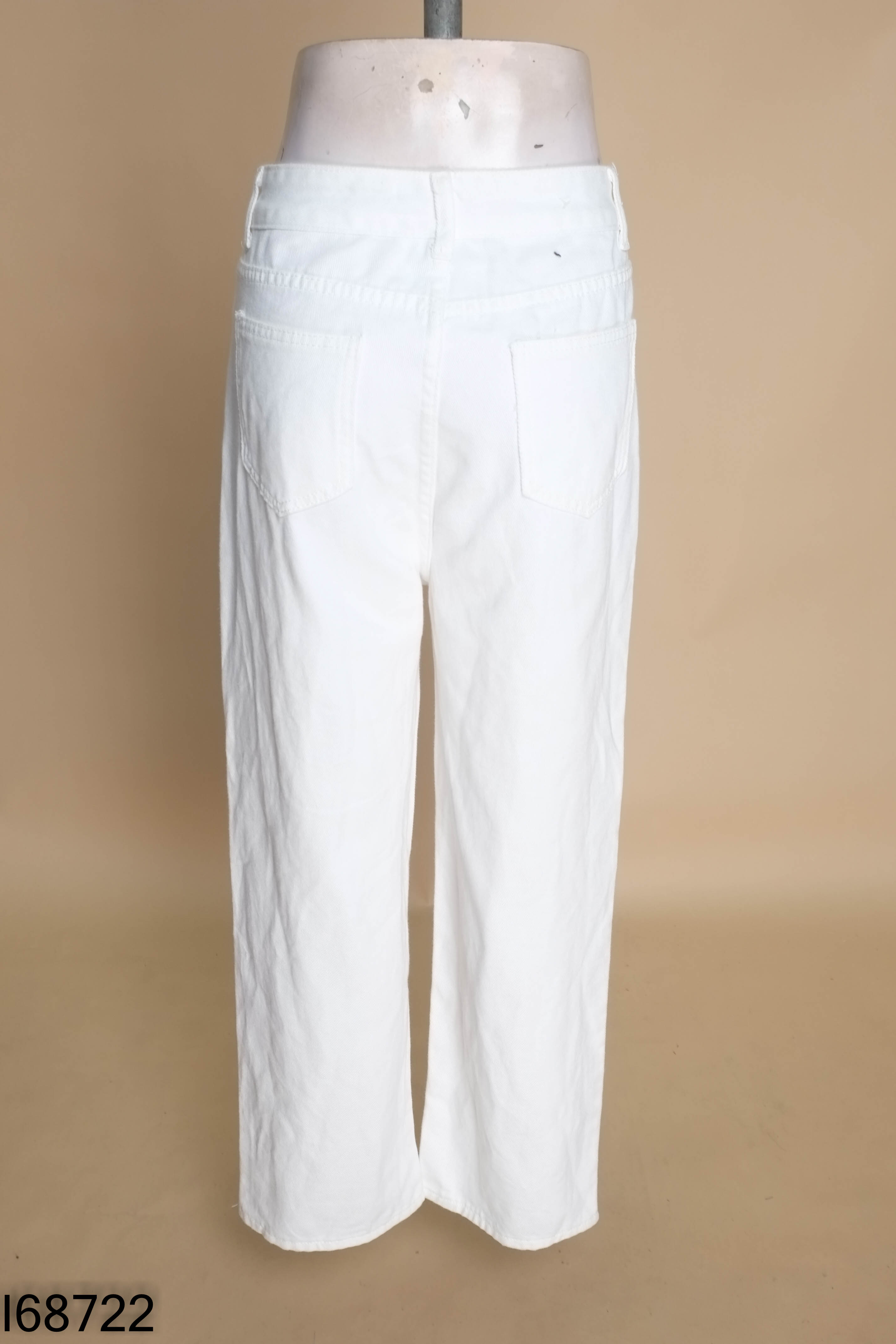 Quần jeans trắng trơn