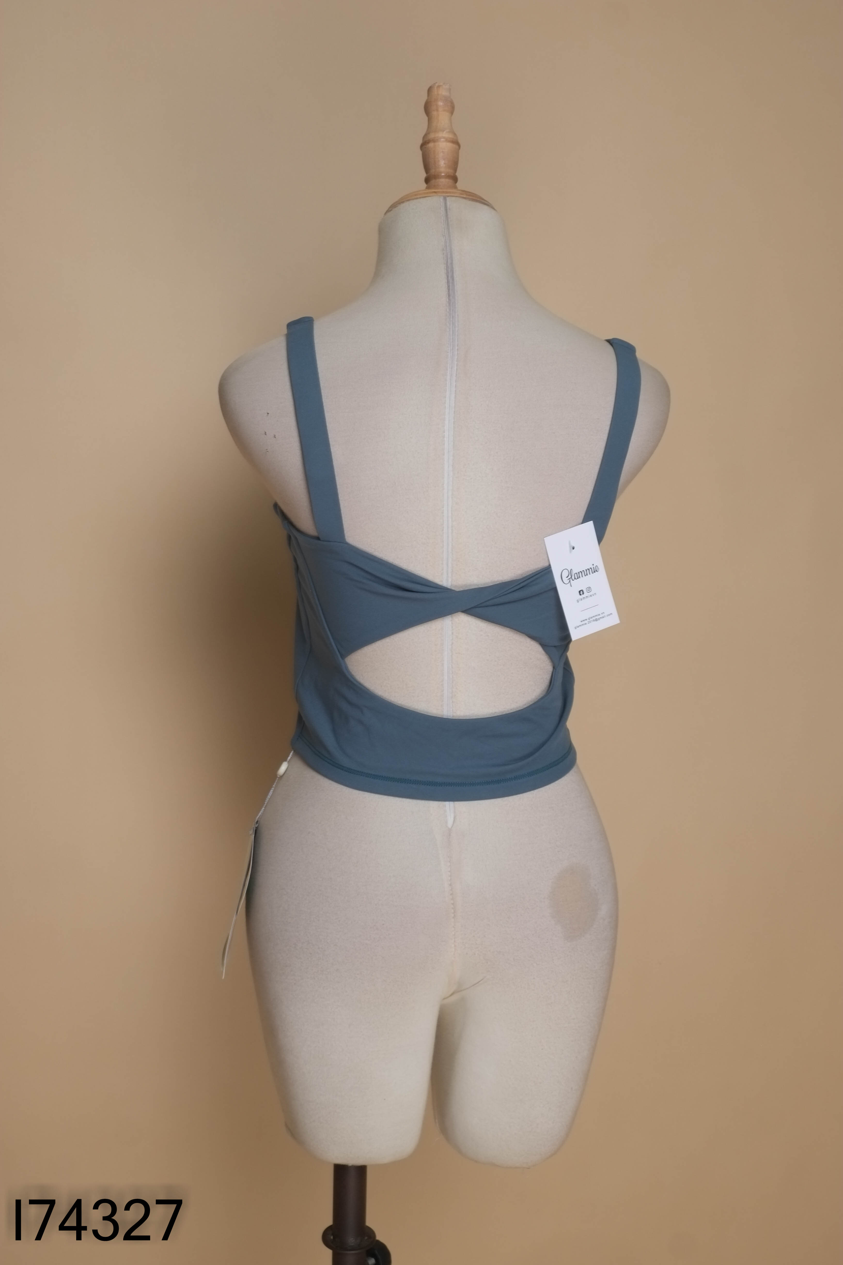 NEWTAG Áo tập xanh