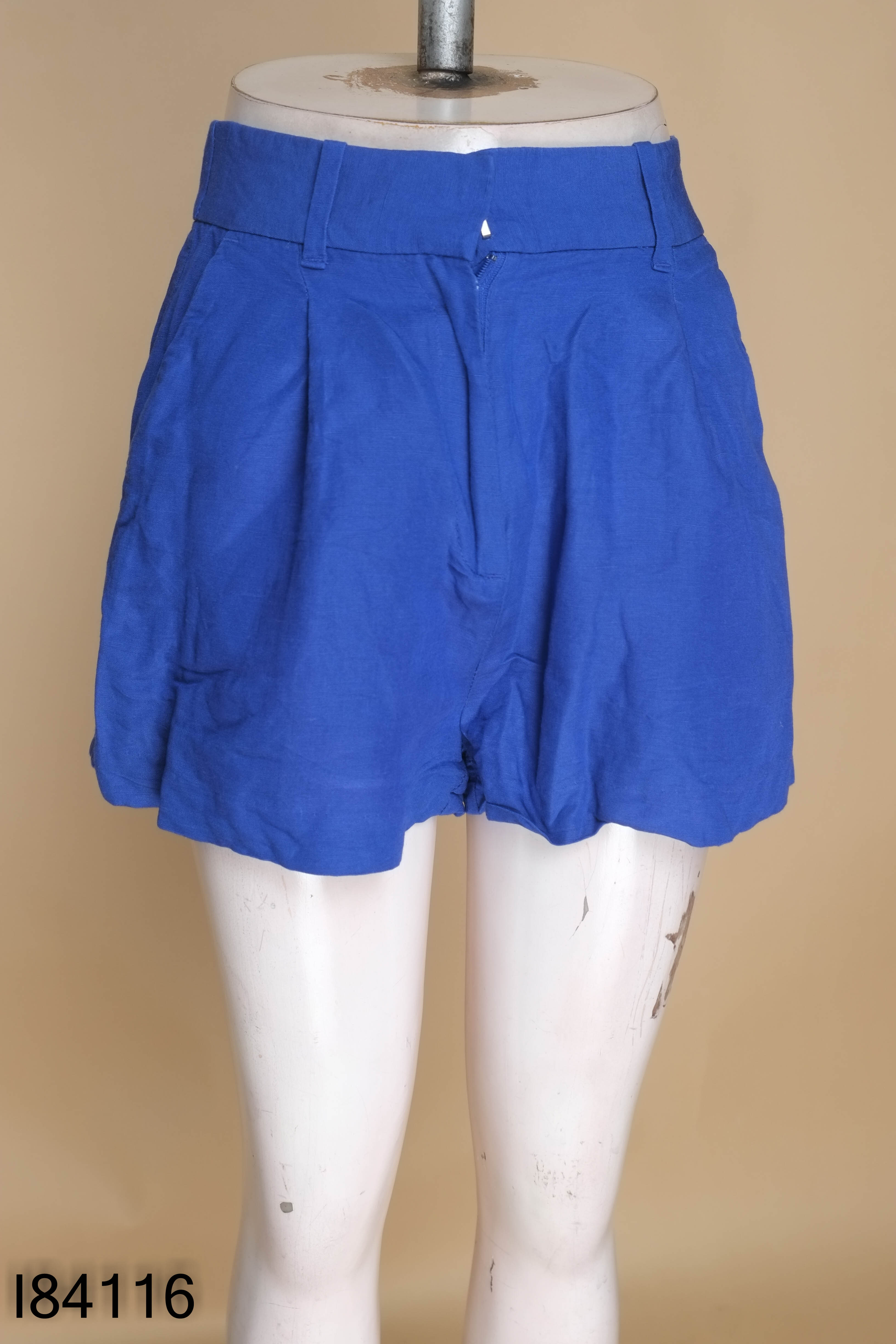 Quần short vải xanh H&M