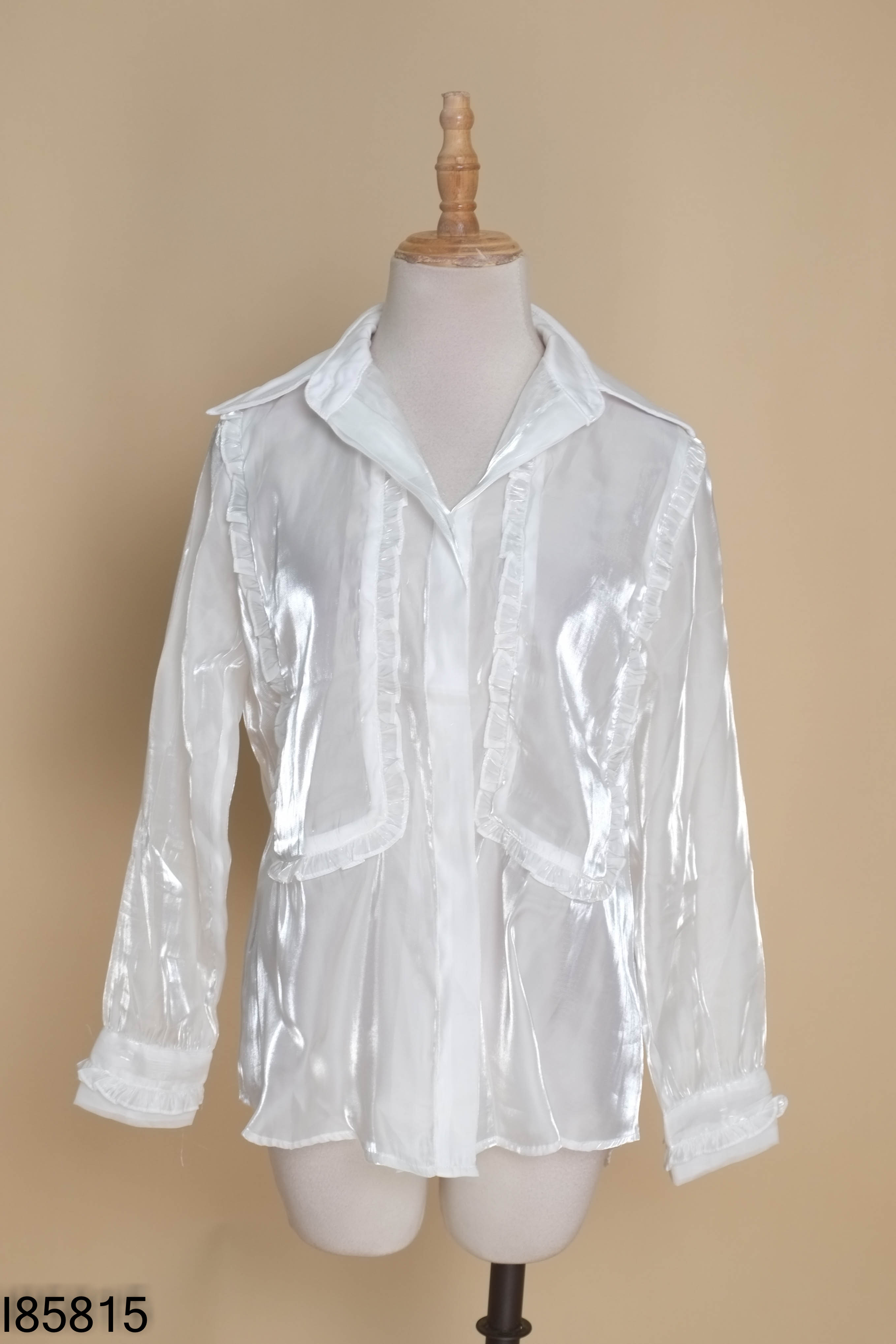 Áo NO.NEUF organza trắng