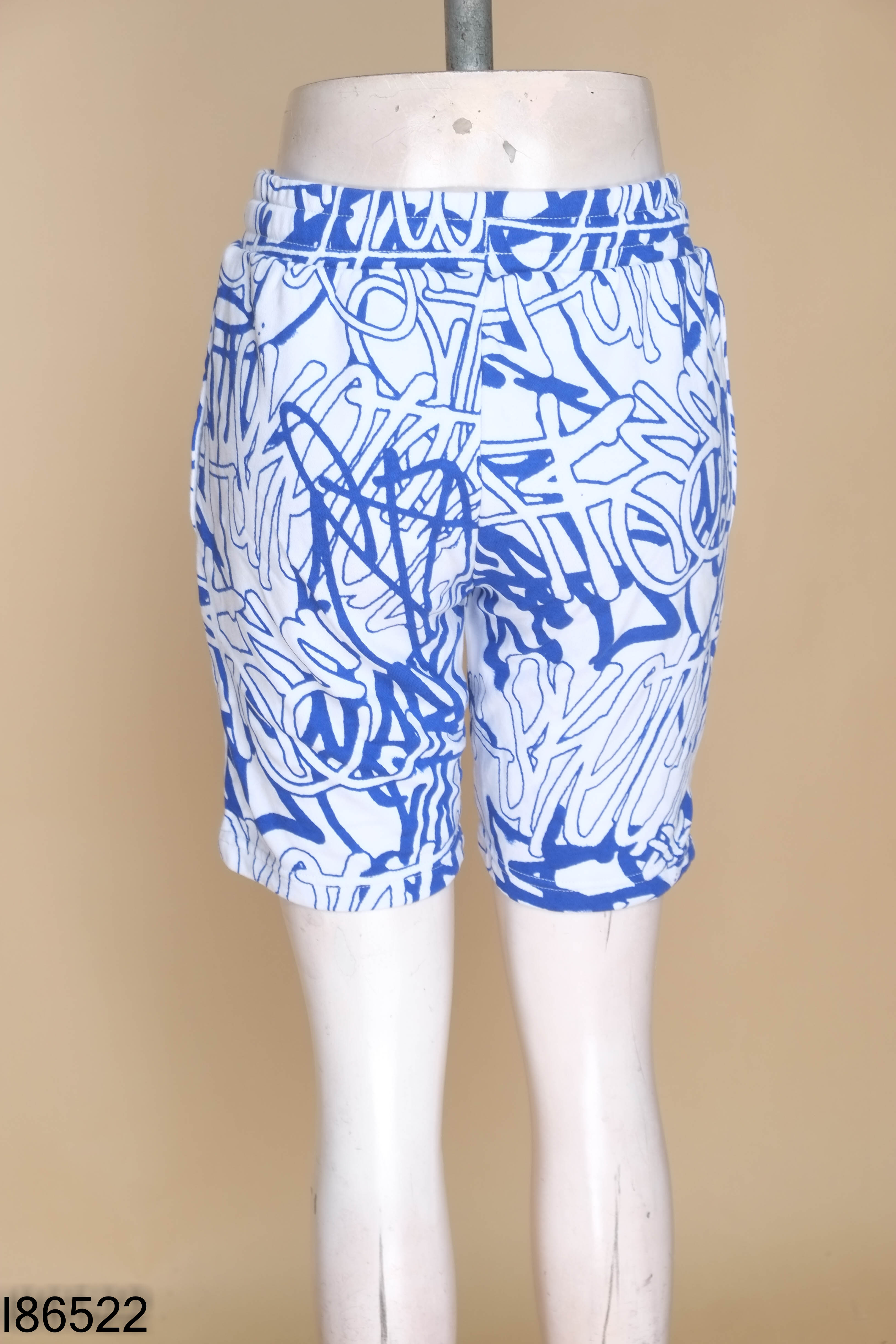 Set 3 quần shorts nỉ HM xanh + đen