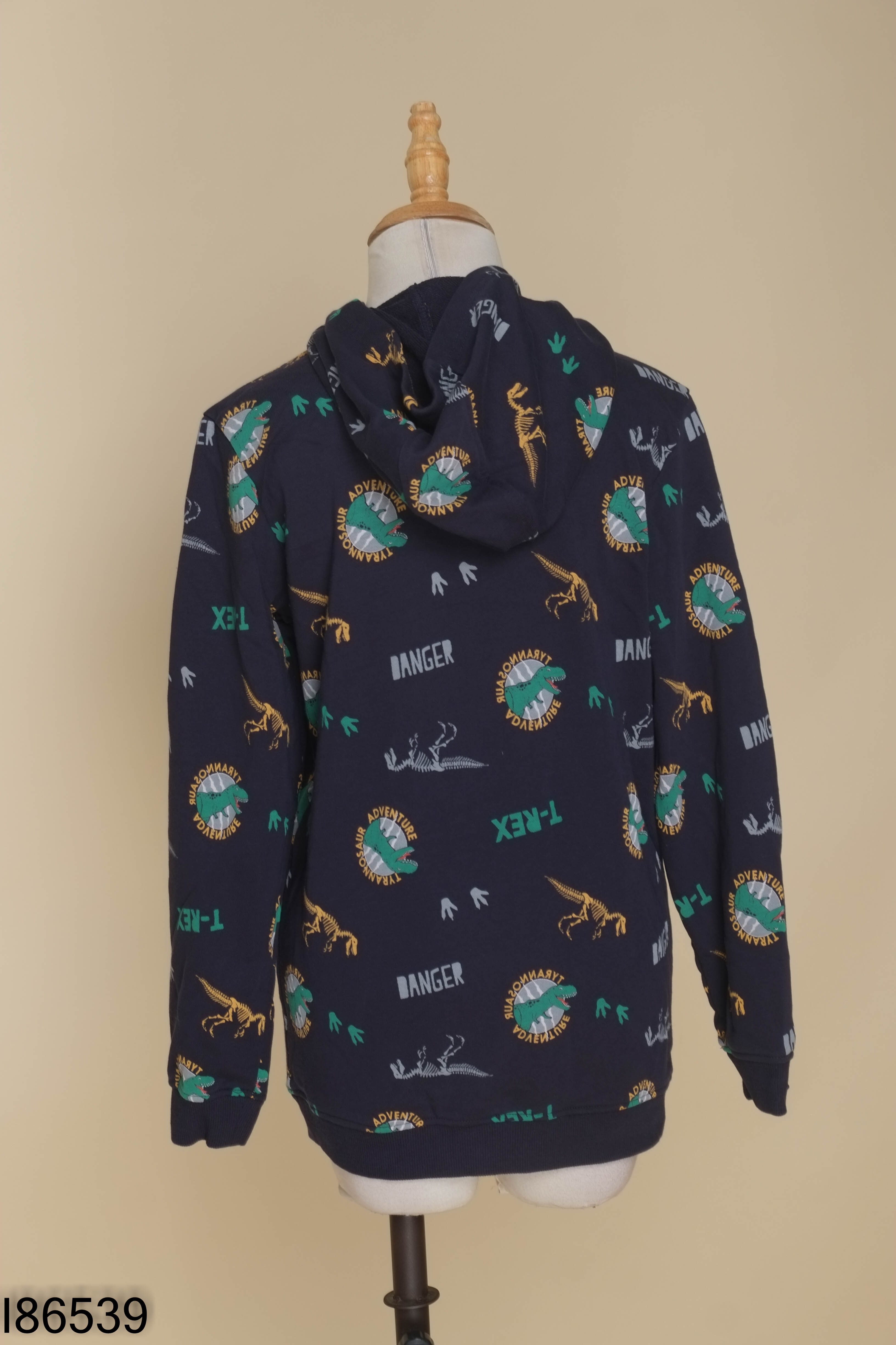 Áo hoodie xanh CANIFA họa tiết KIDS