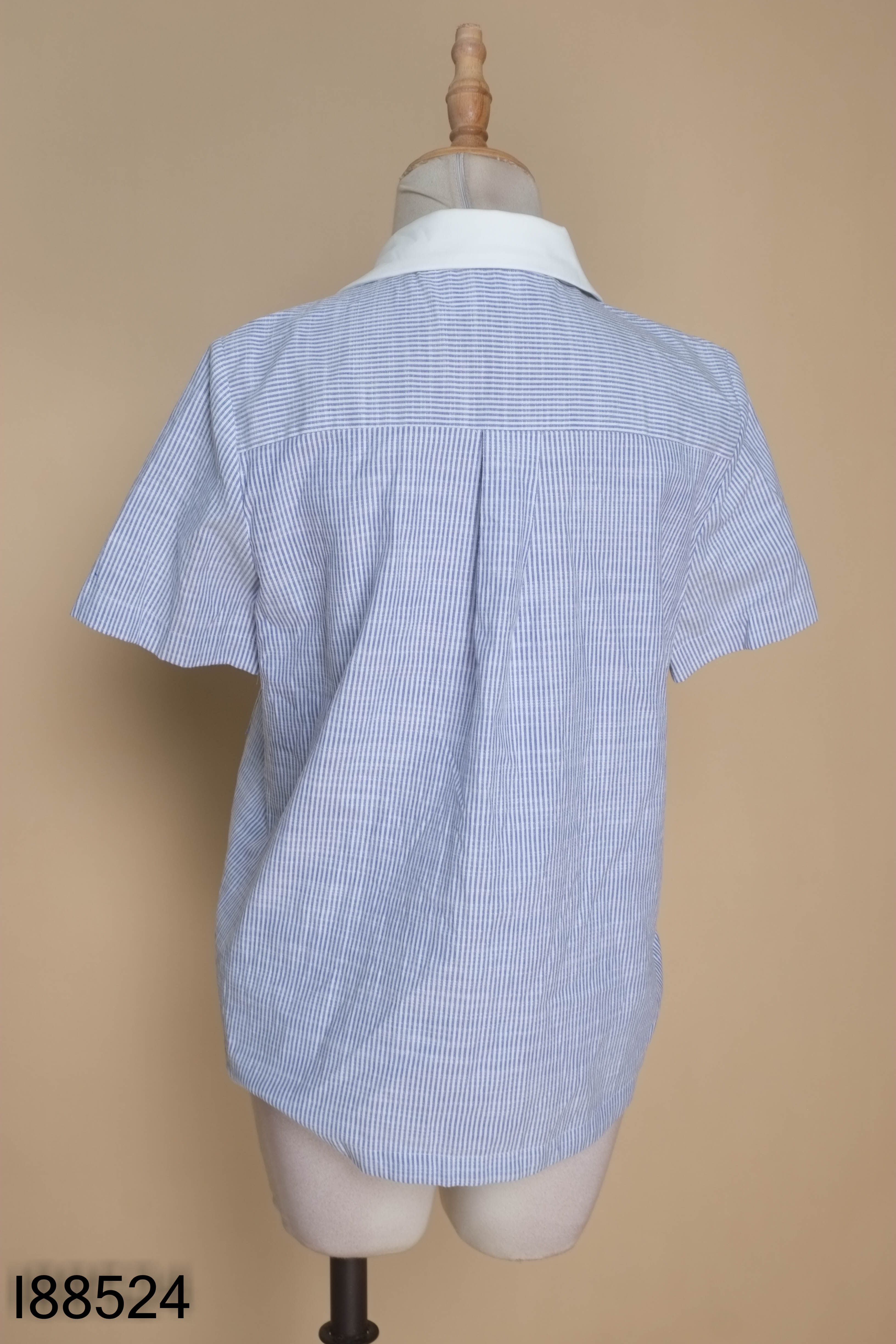 Áo LAEMOFFICAL xanh sọc