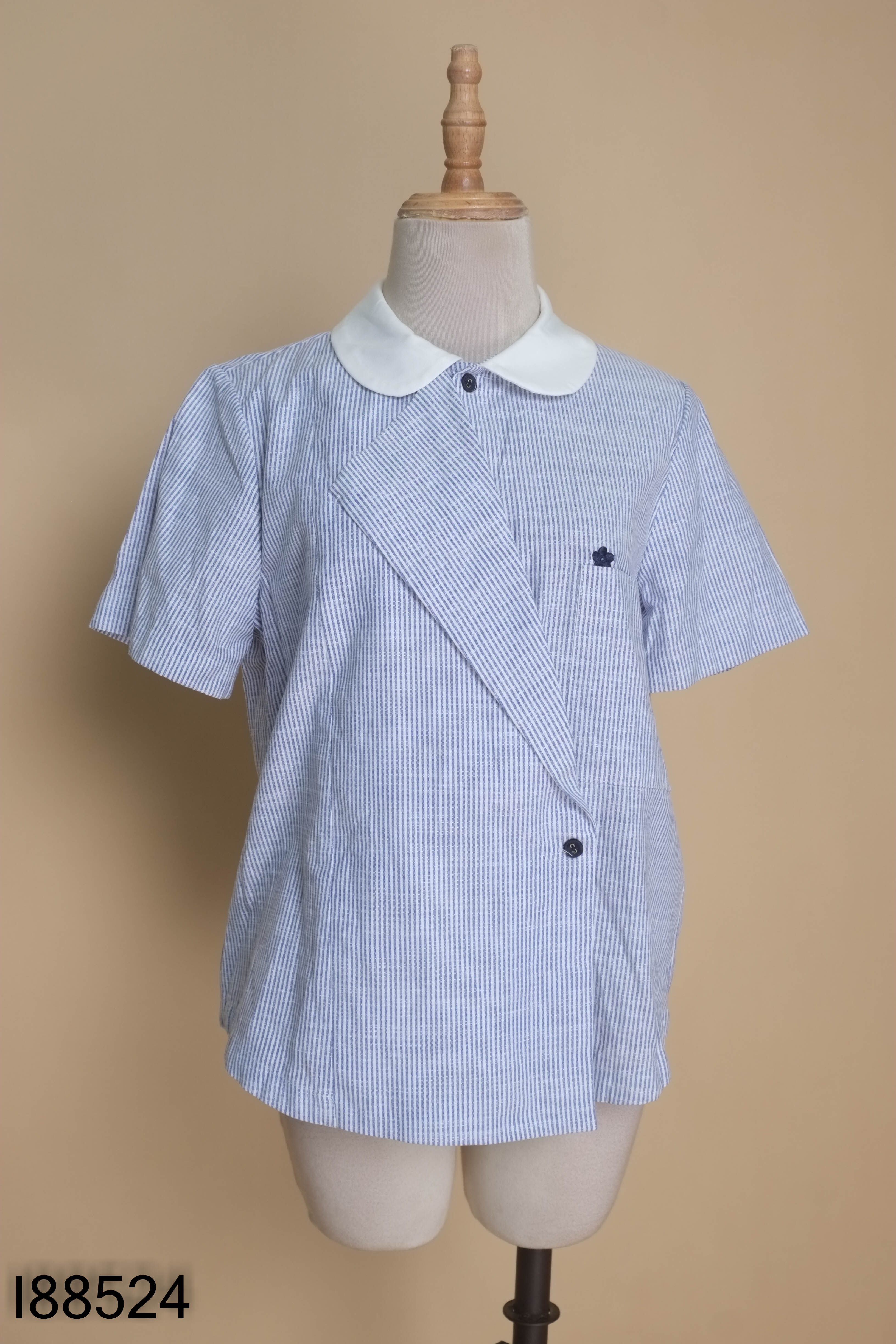 Áo LAEMOFFICAL xanh sọc