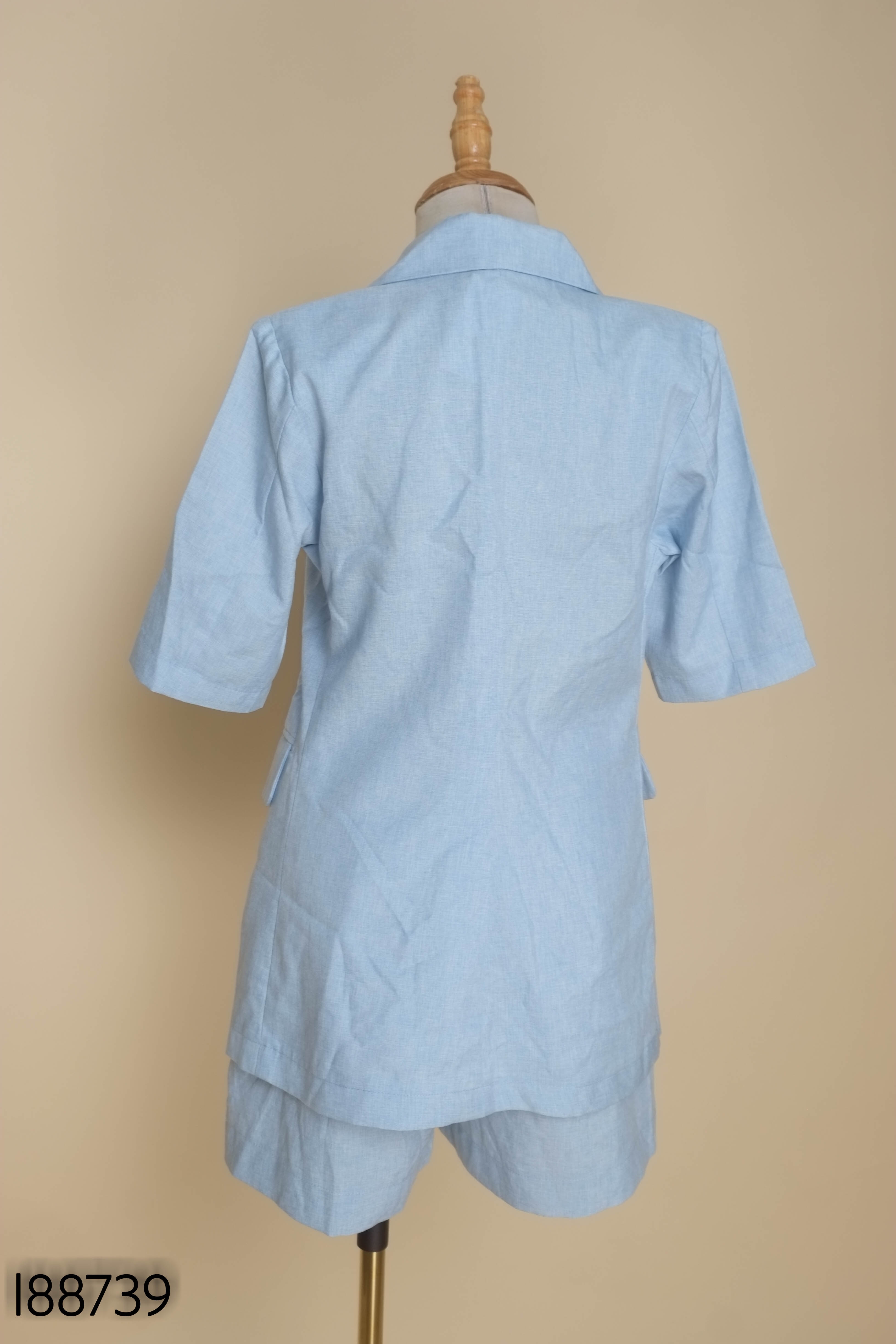 SET áo vest xanh+ quần