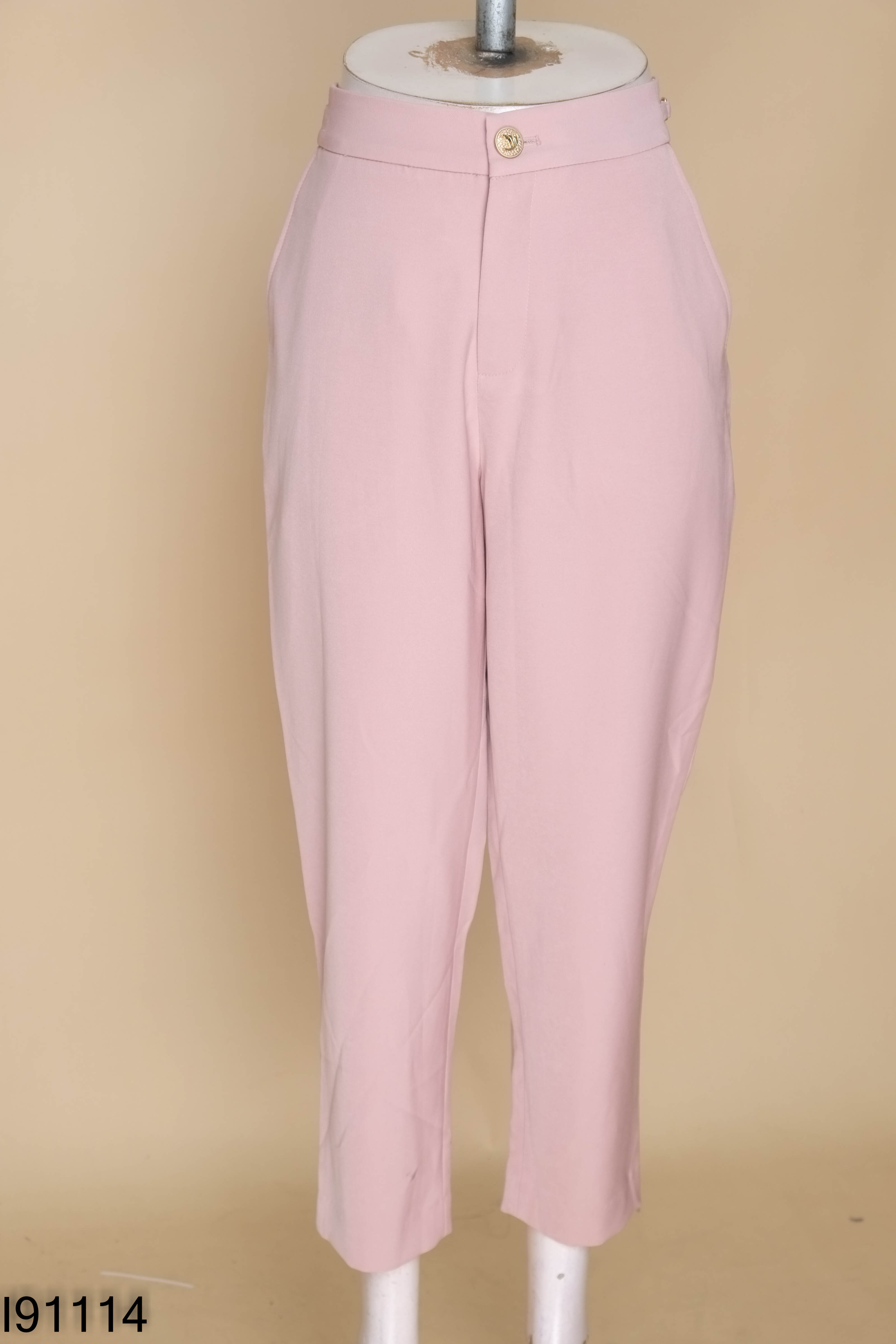 Quần IVY MODA baggy vải hồng