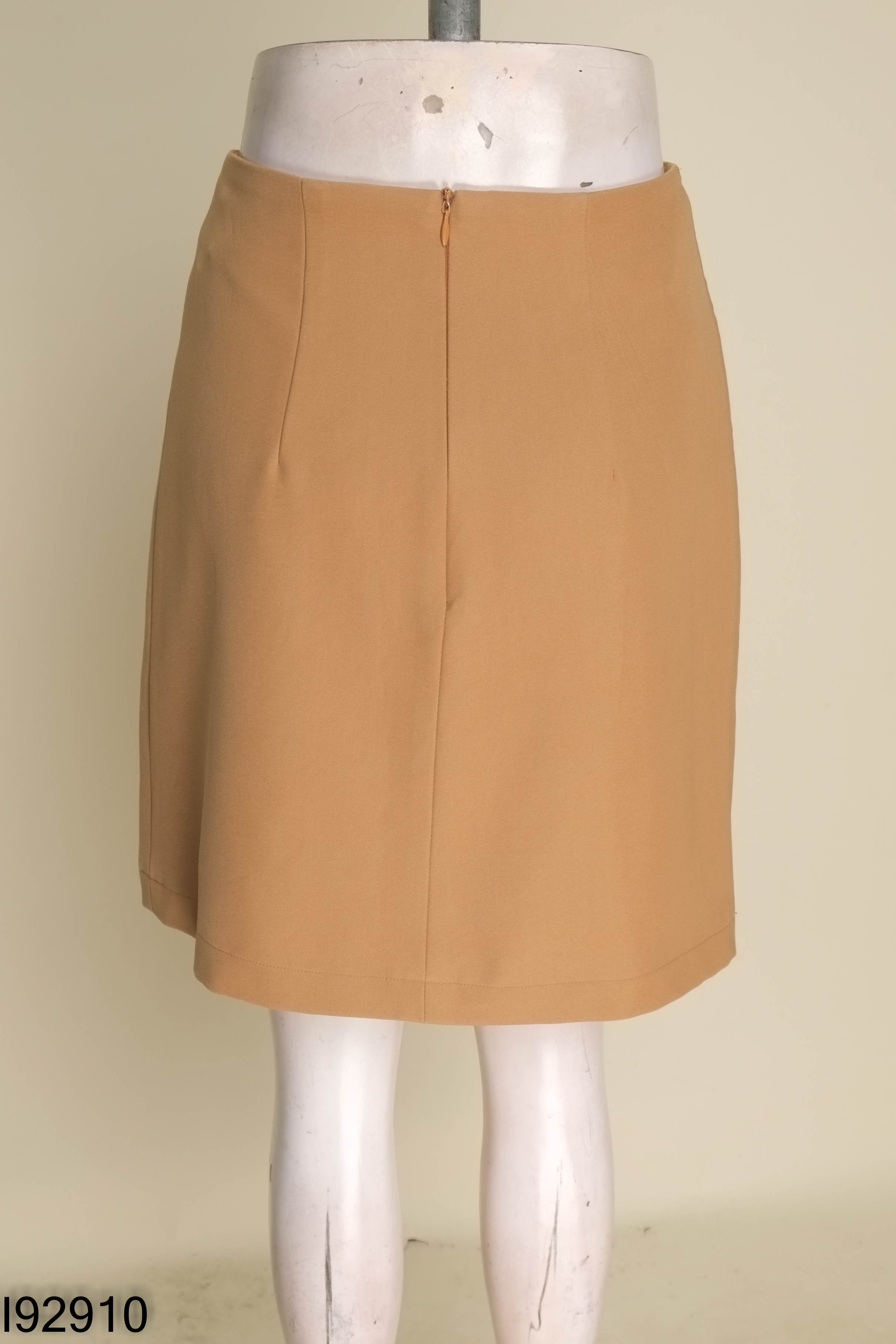 Chân váy ADORE DRESS nâu be phối cúc