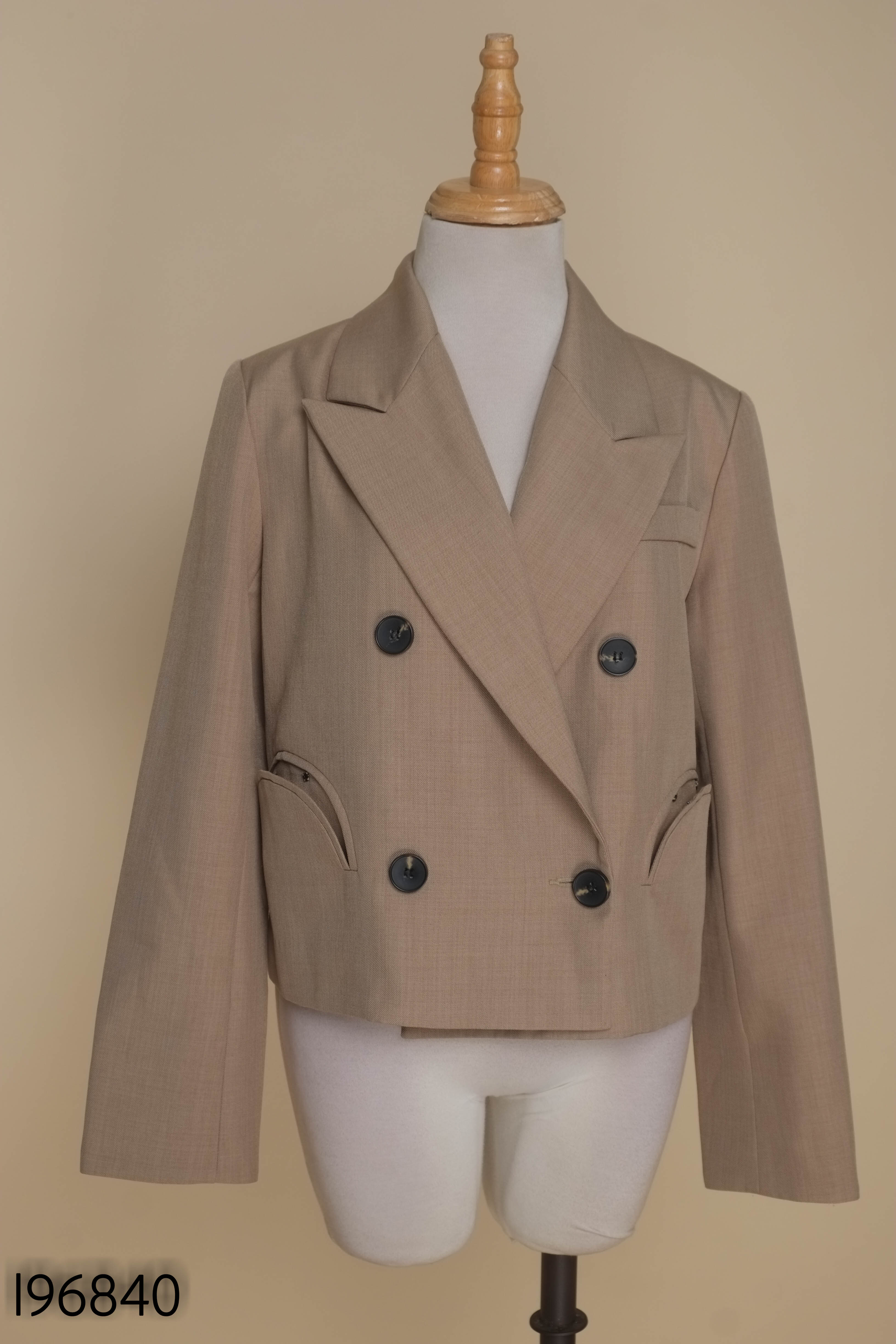 Áo blazer nâu