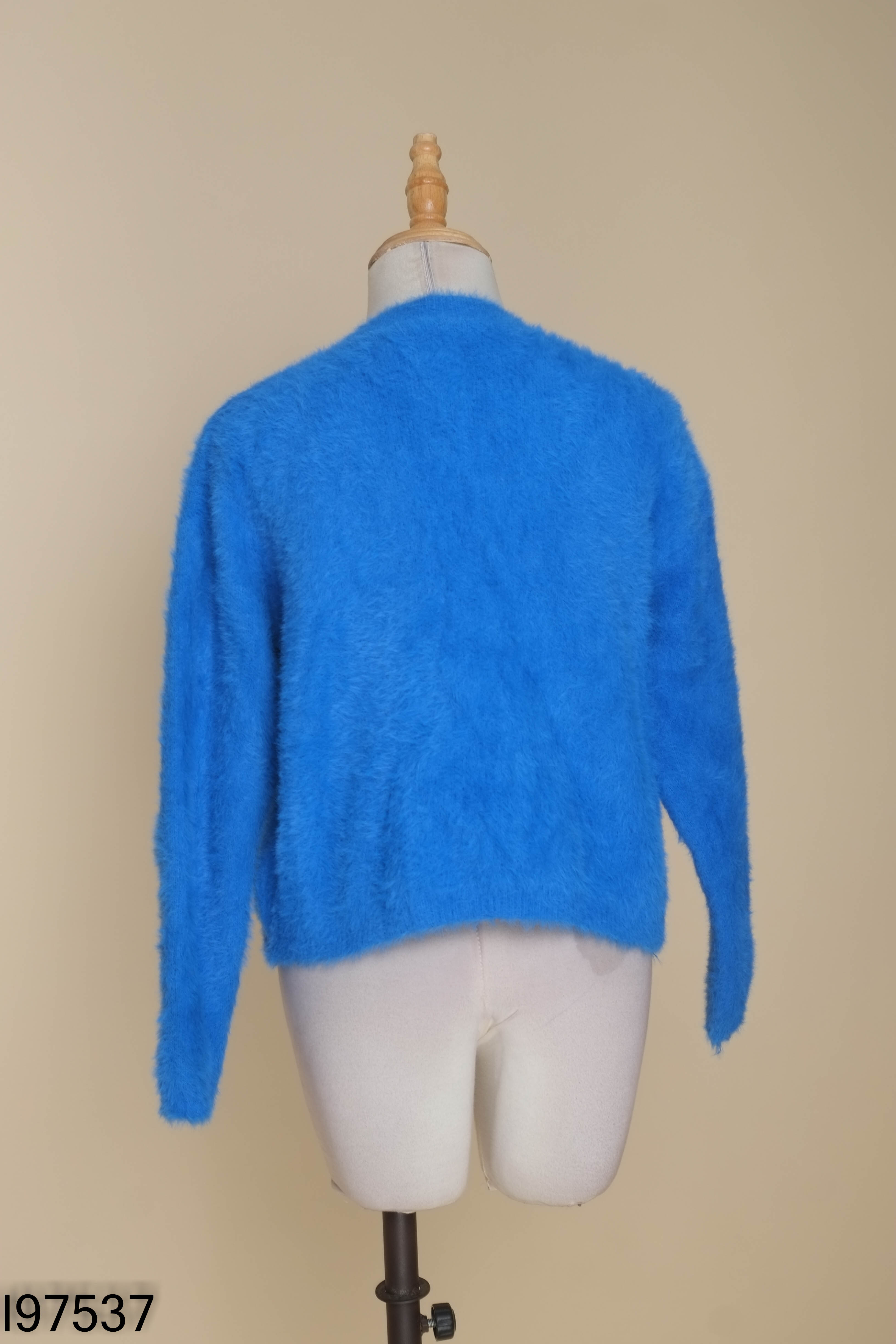 Áo len cardigan xanh dương