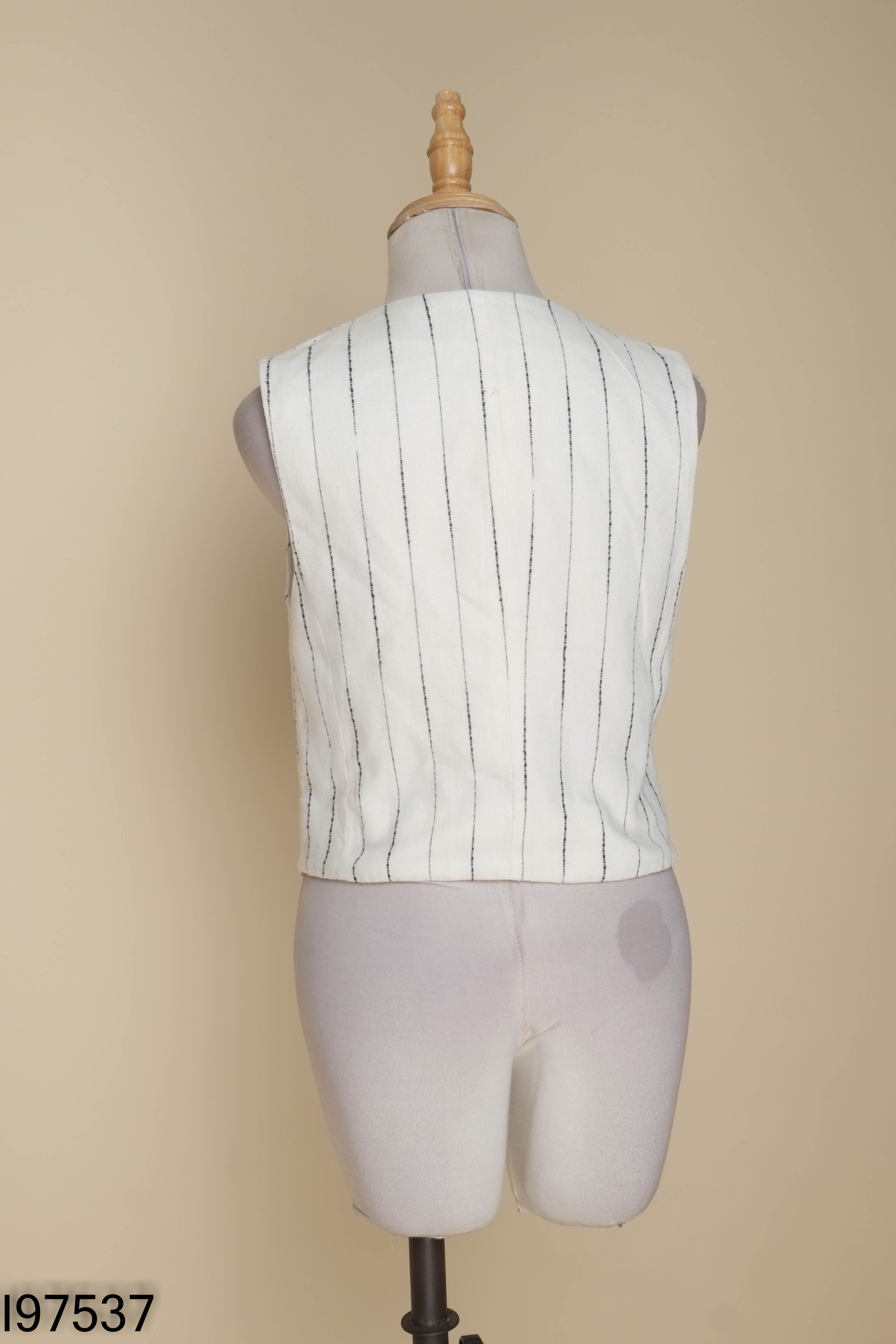 Áo vest be kẻ