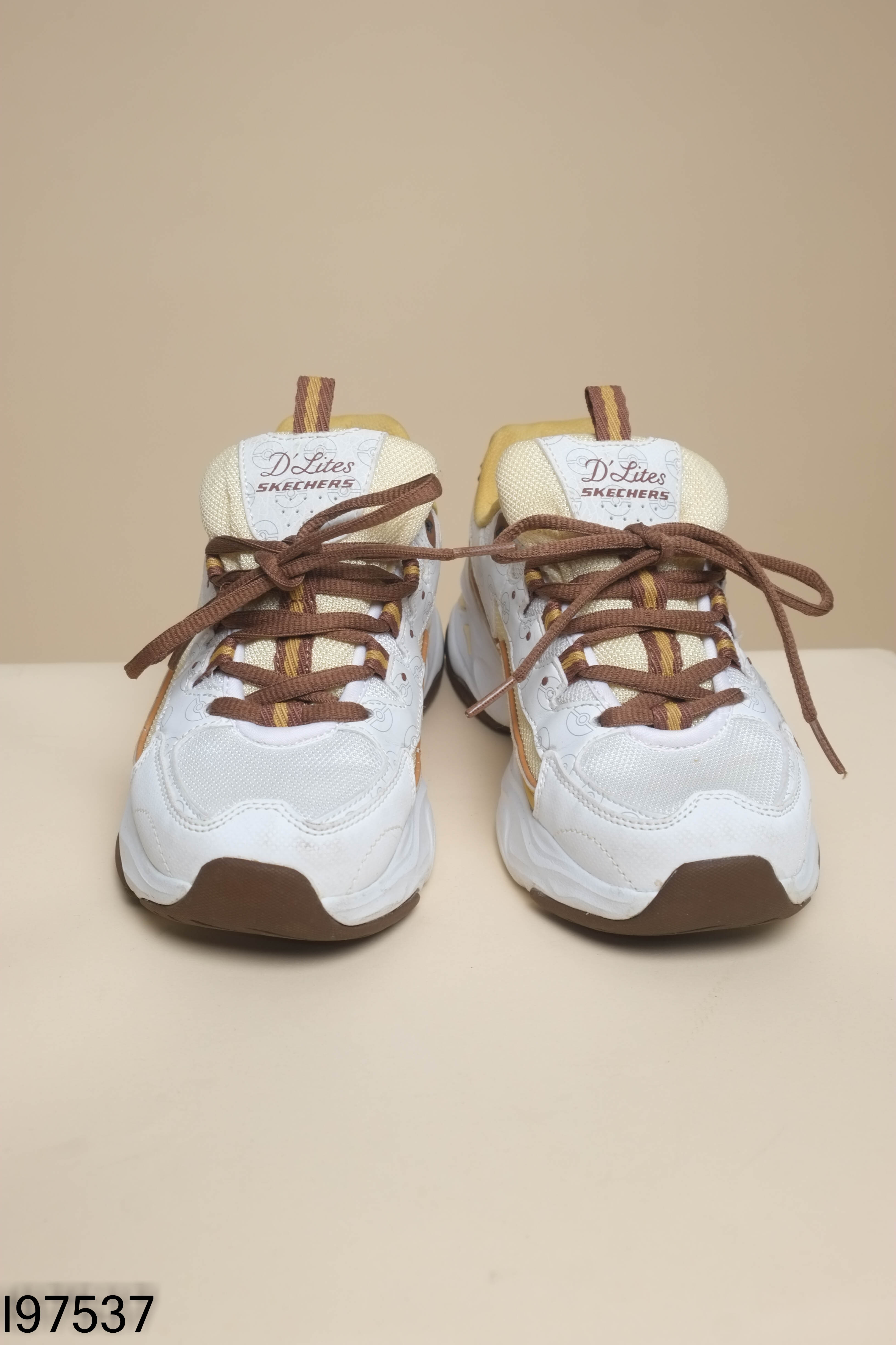 Giày thể thao SKECHERS trắng vàng