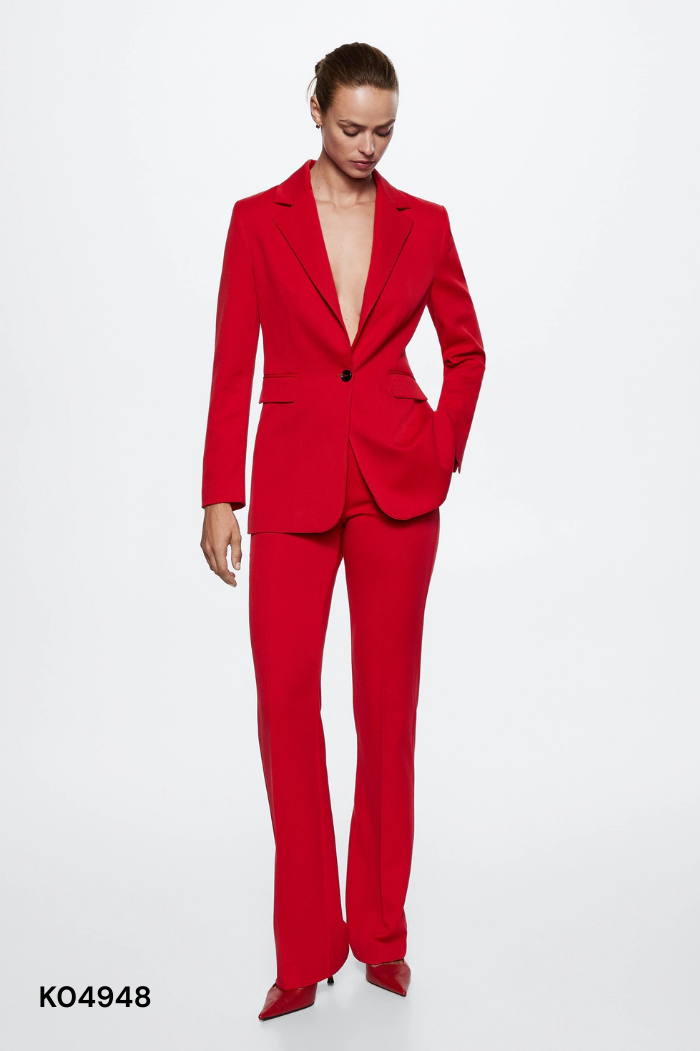 Áo vest MANGO đỏ
