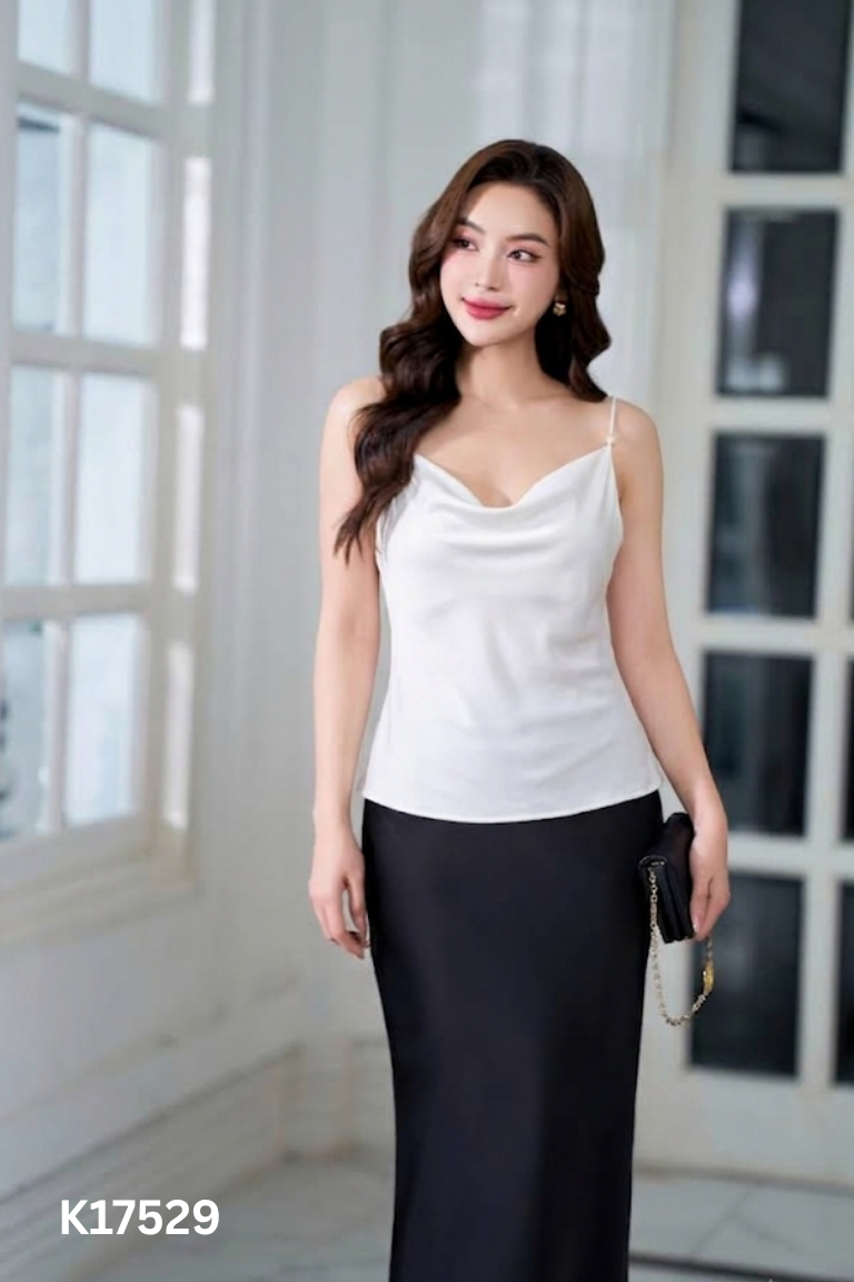 Áo PANTIO trắng hai dây