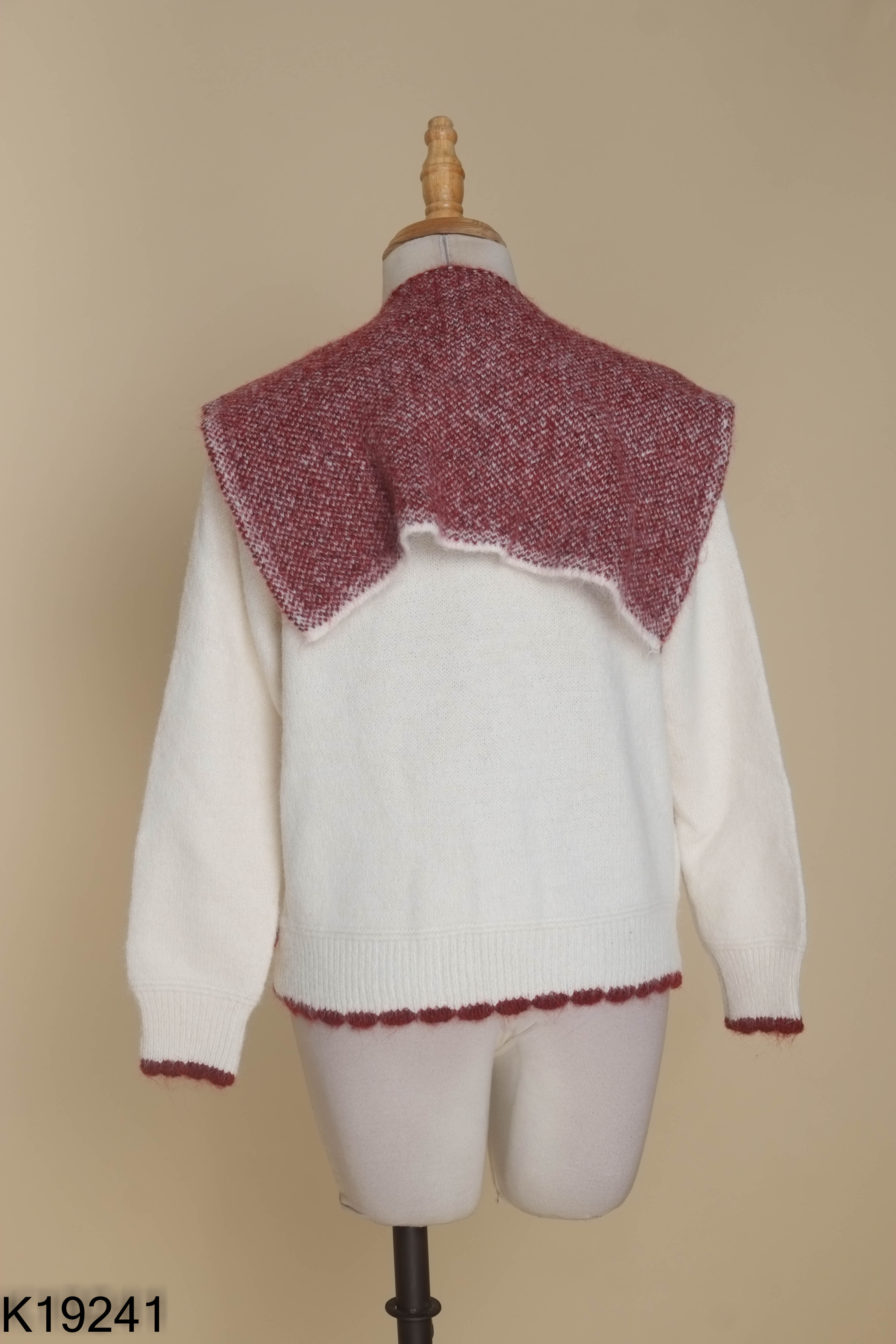 SET Áo cardigans len kem+ khăn choàng