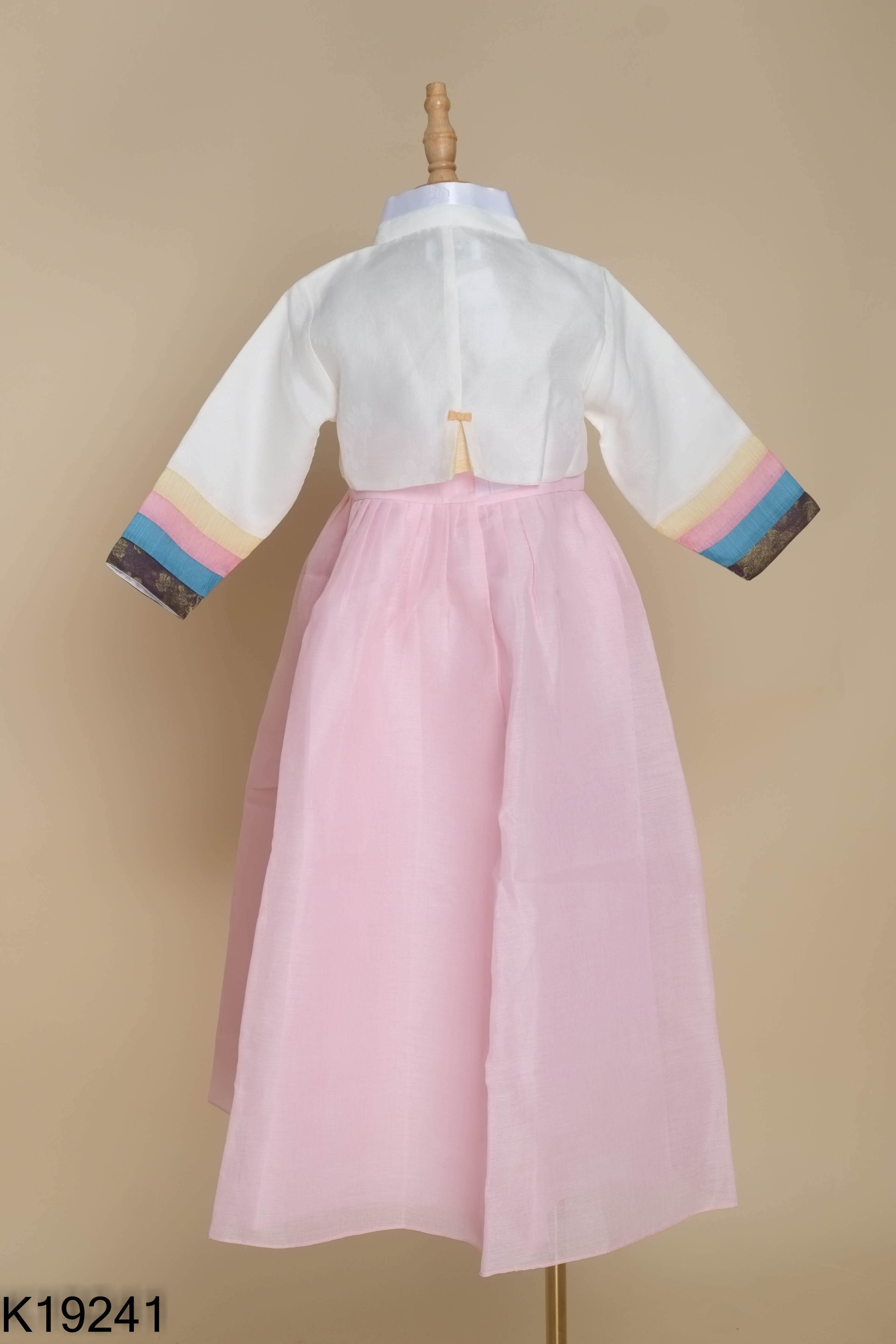 SET áo hanbok kem hồng KIDS
