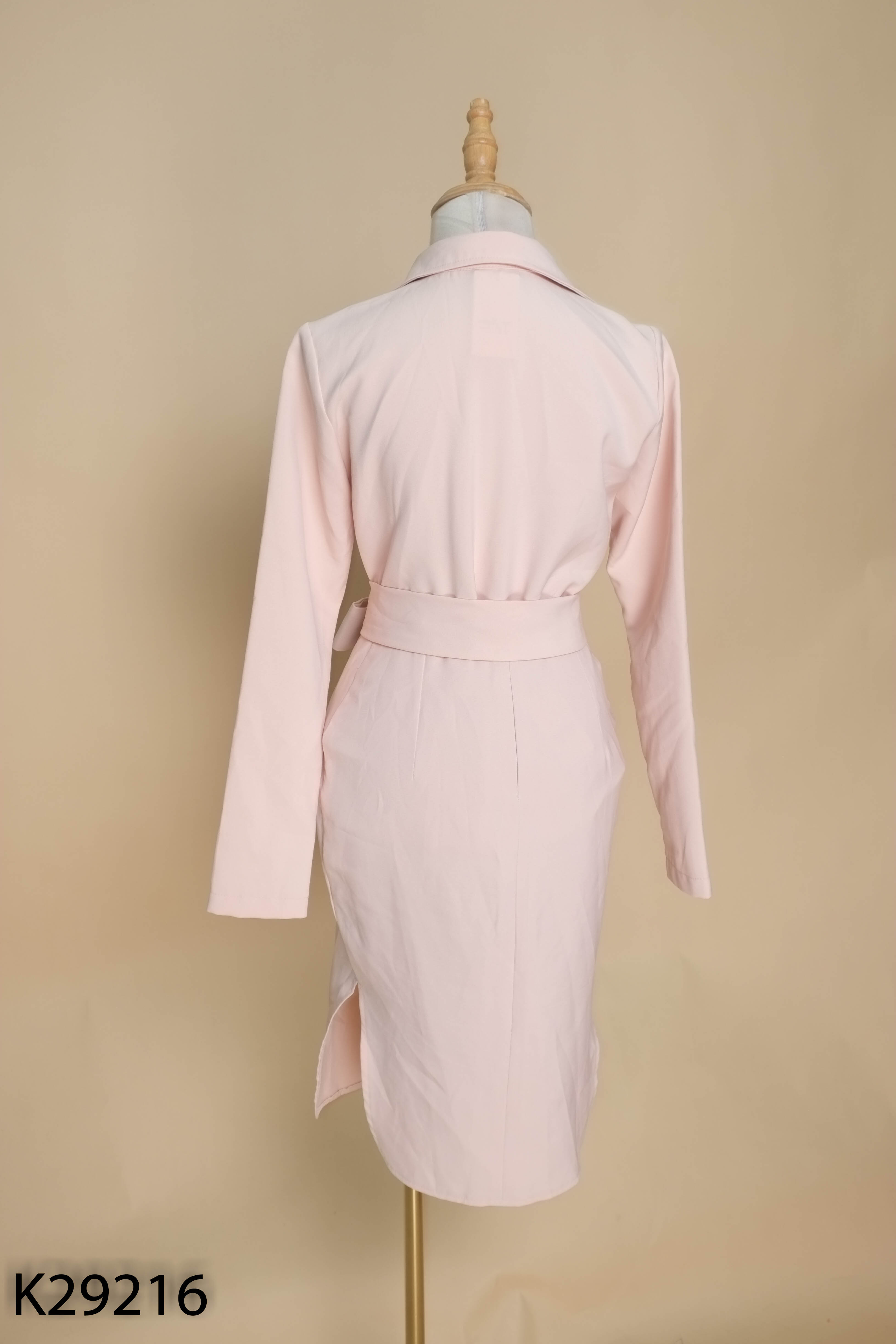 Set Áo sơ mi hồng IVY LADIES phối dây nơ + Chân váy