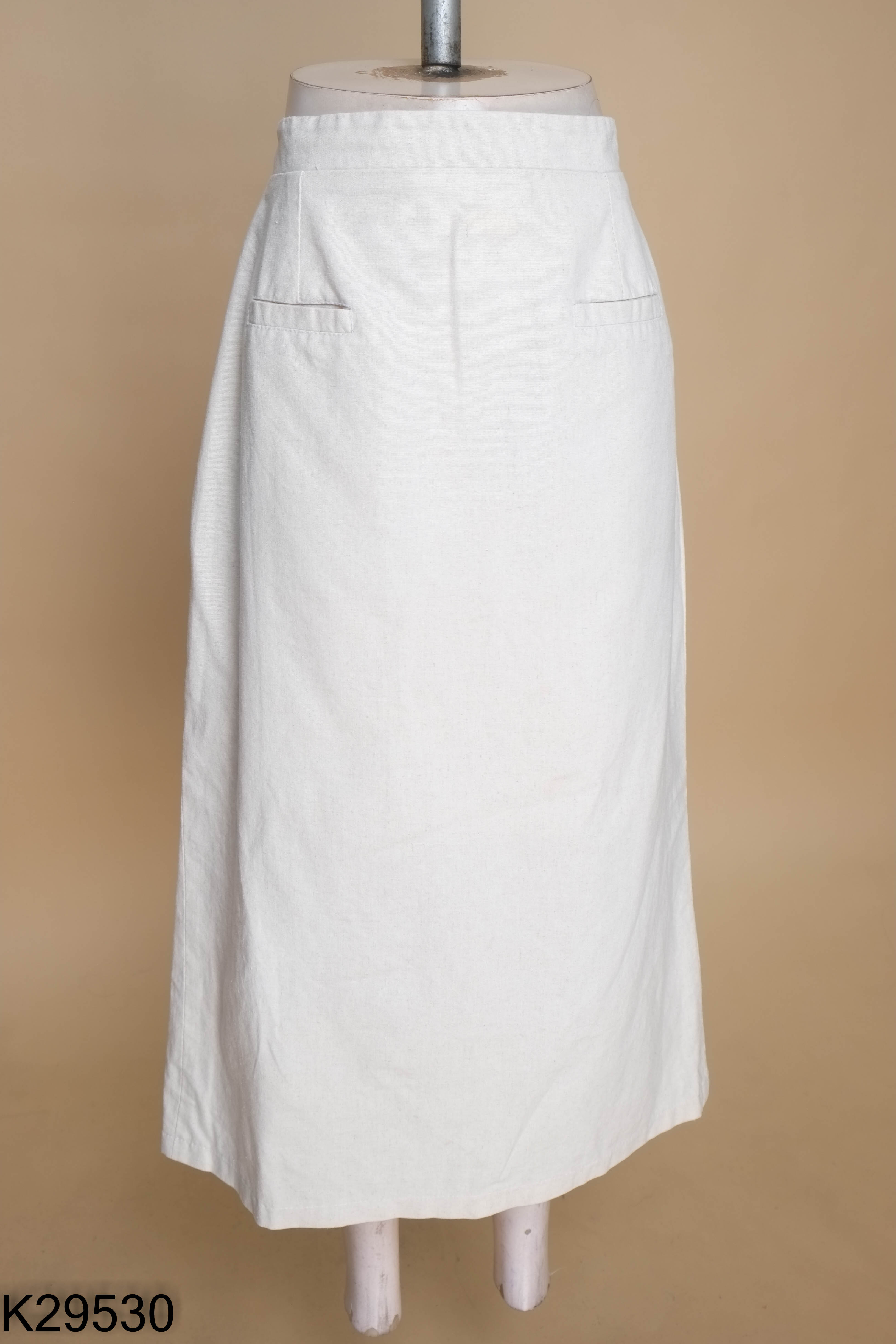Chân váy linen MA VIE be