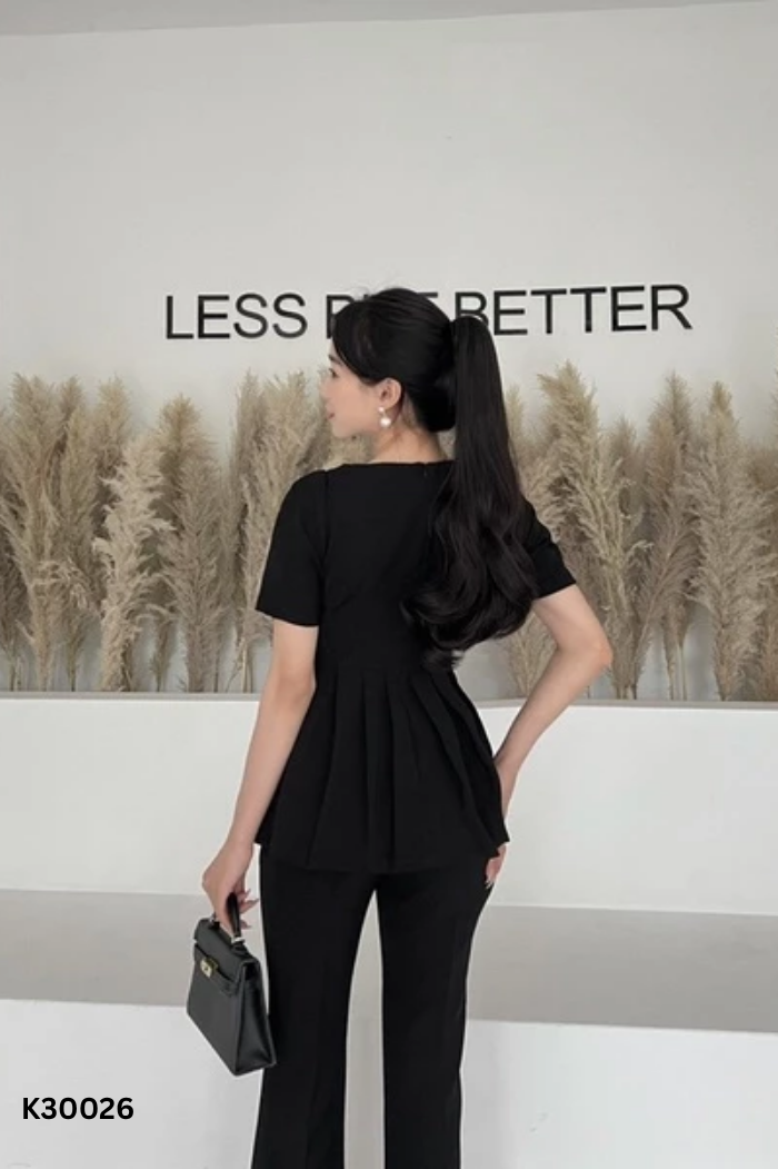 Áo MINT CLOTHING đen trơn