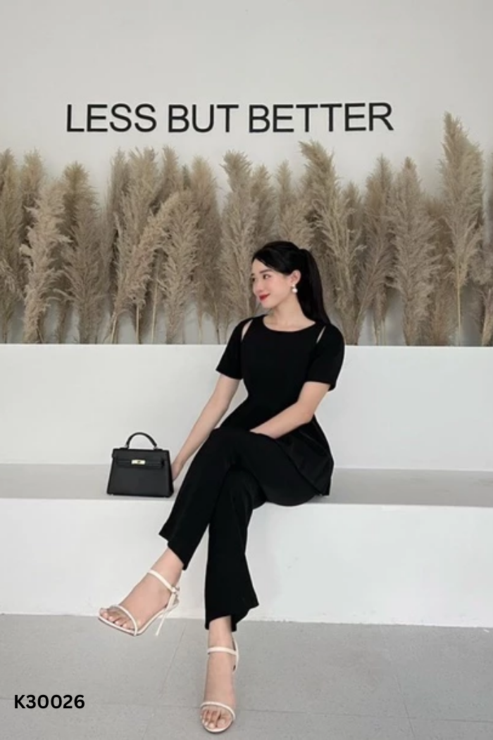 Áo MINT CLOTHING đen trơn