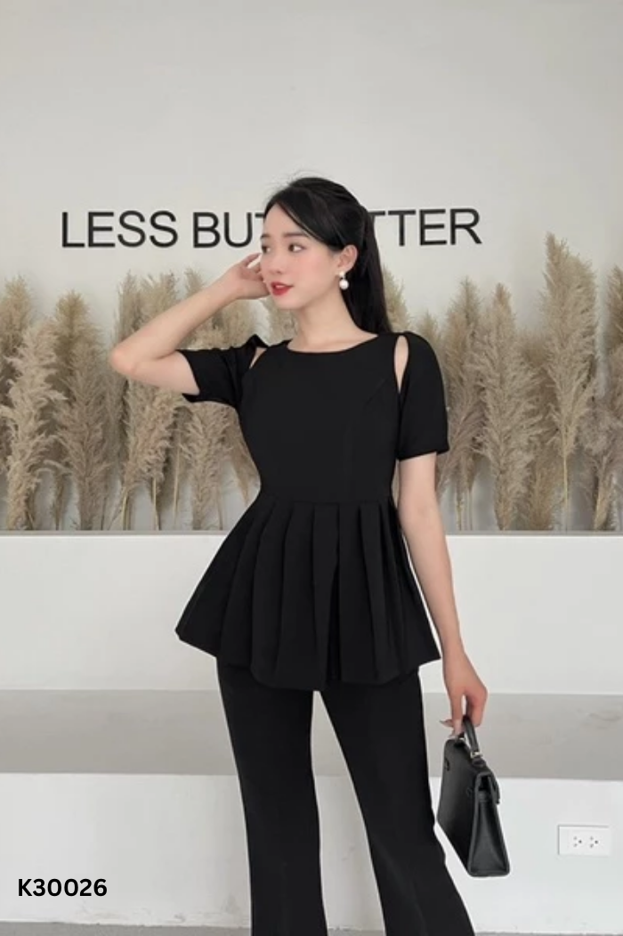 Áo MINT CLOTHING đen trơn