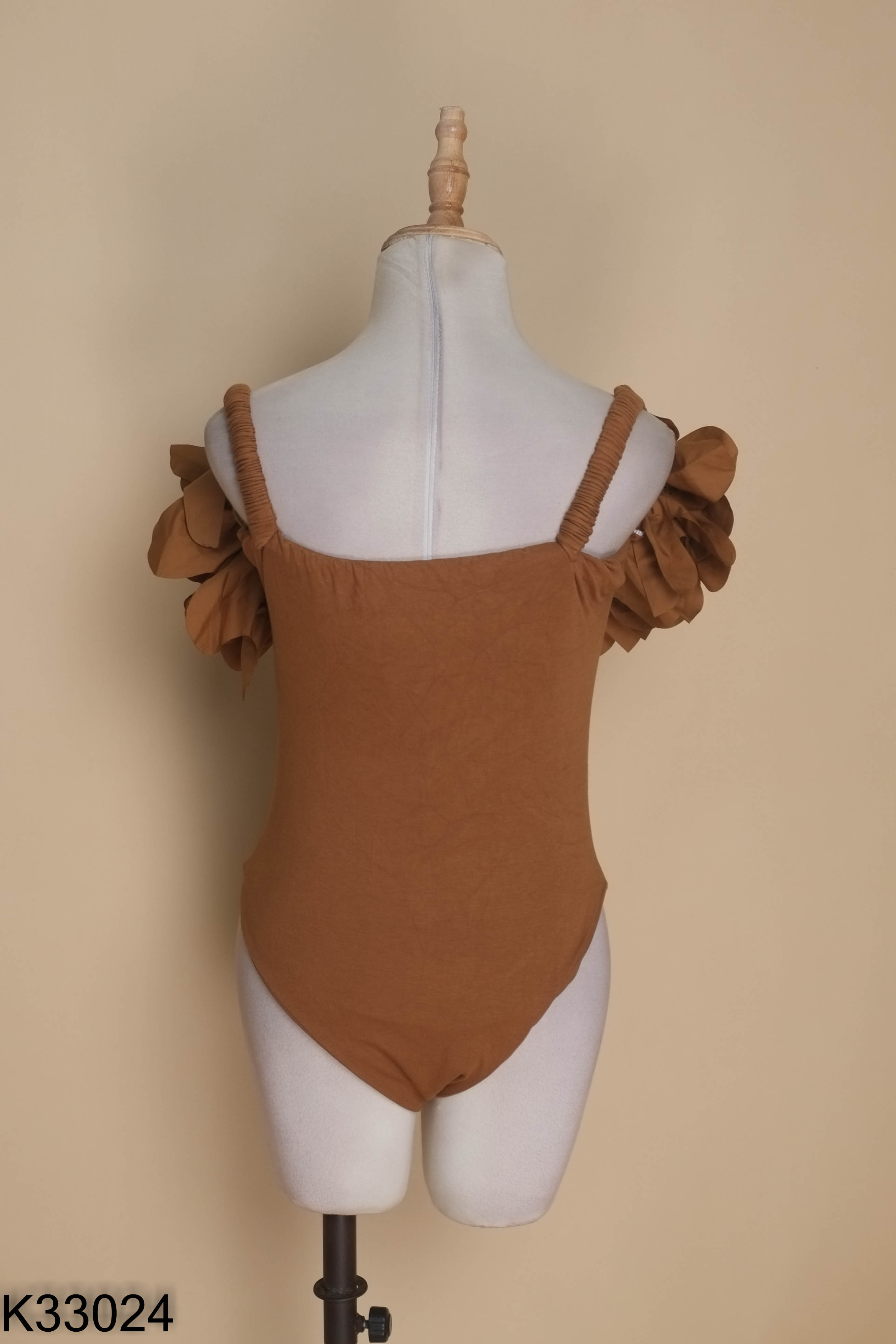 Bodysuits nâu HUEDO phối bèo