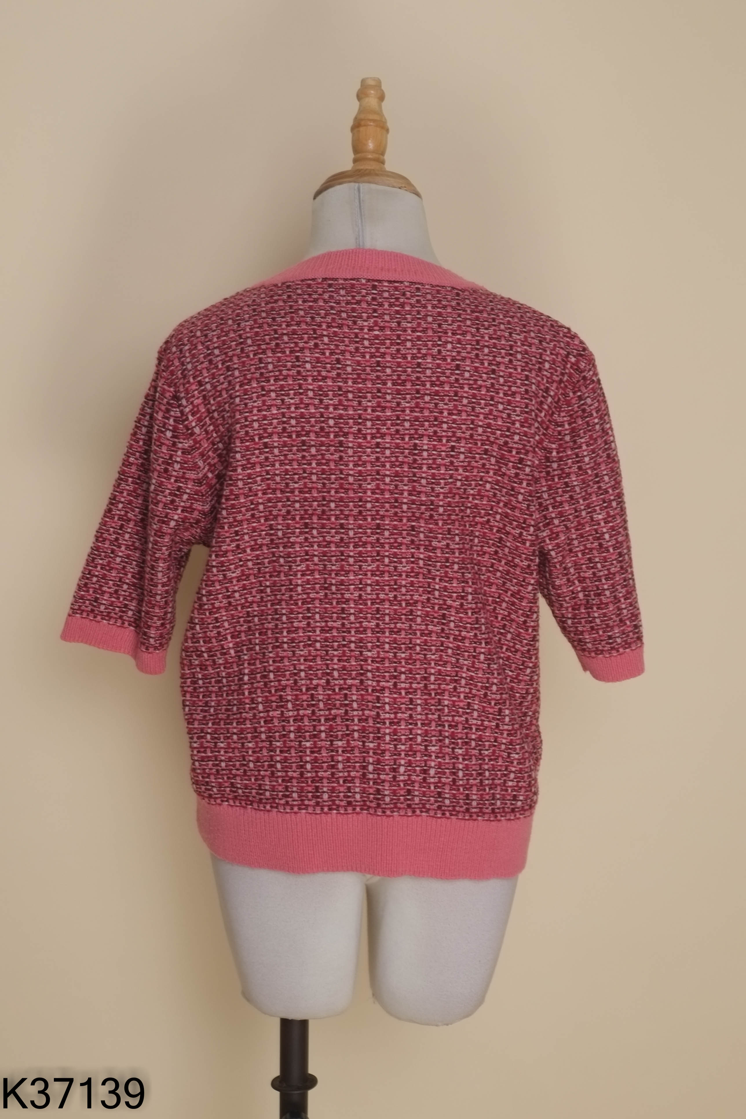Áo len hồng nâu IVY LADIES cộc tay