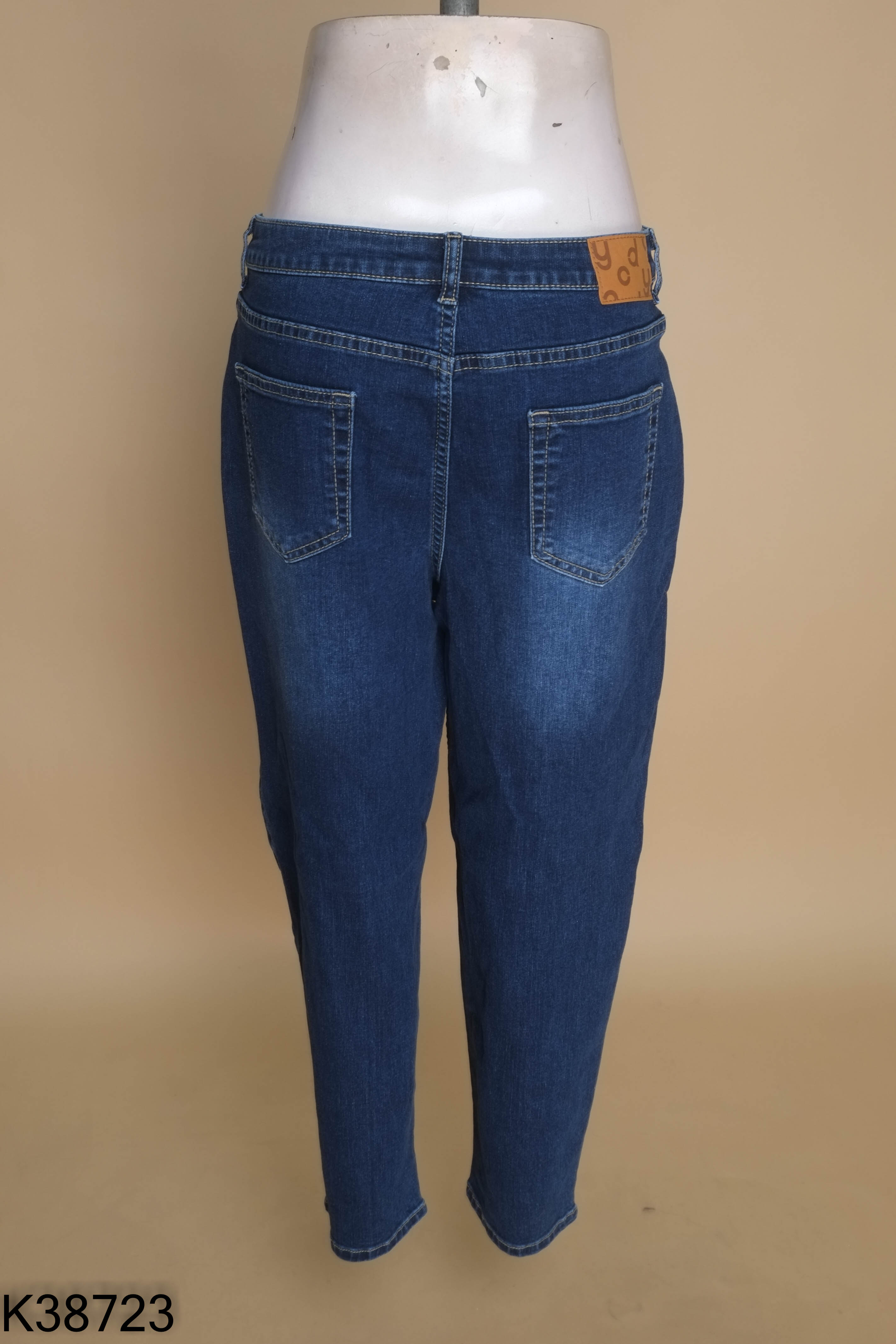 Quần jeans YODY xanh dáng baggy