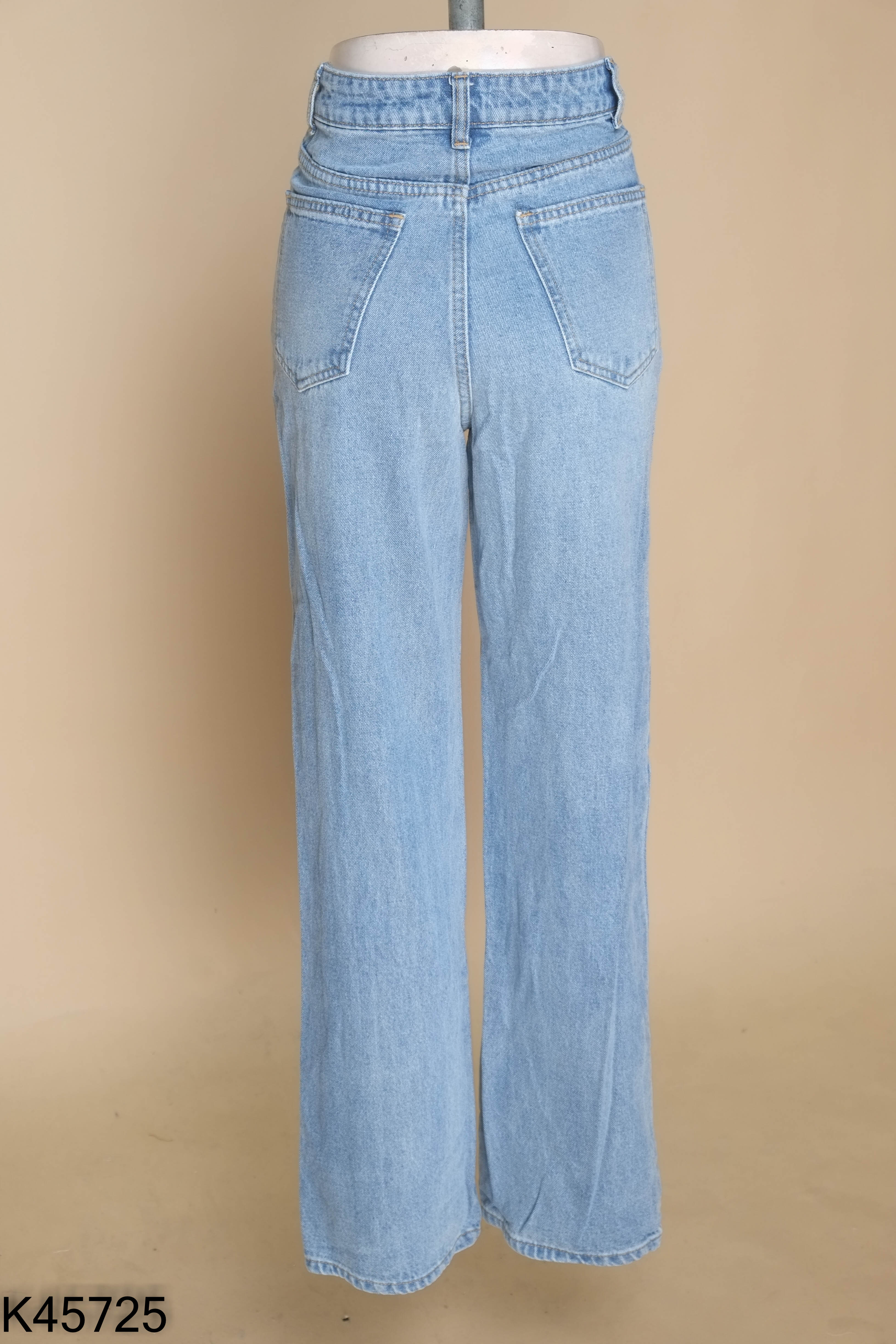 Quần AO'EM jeans xanh suông