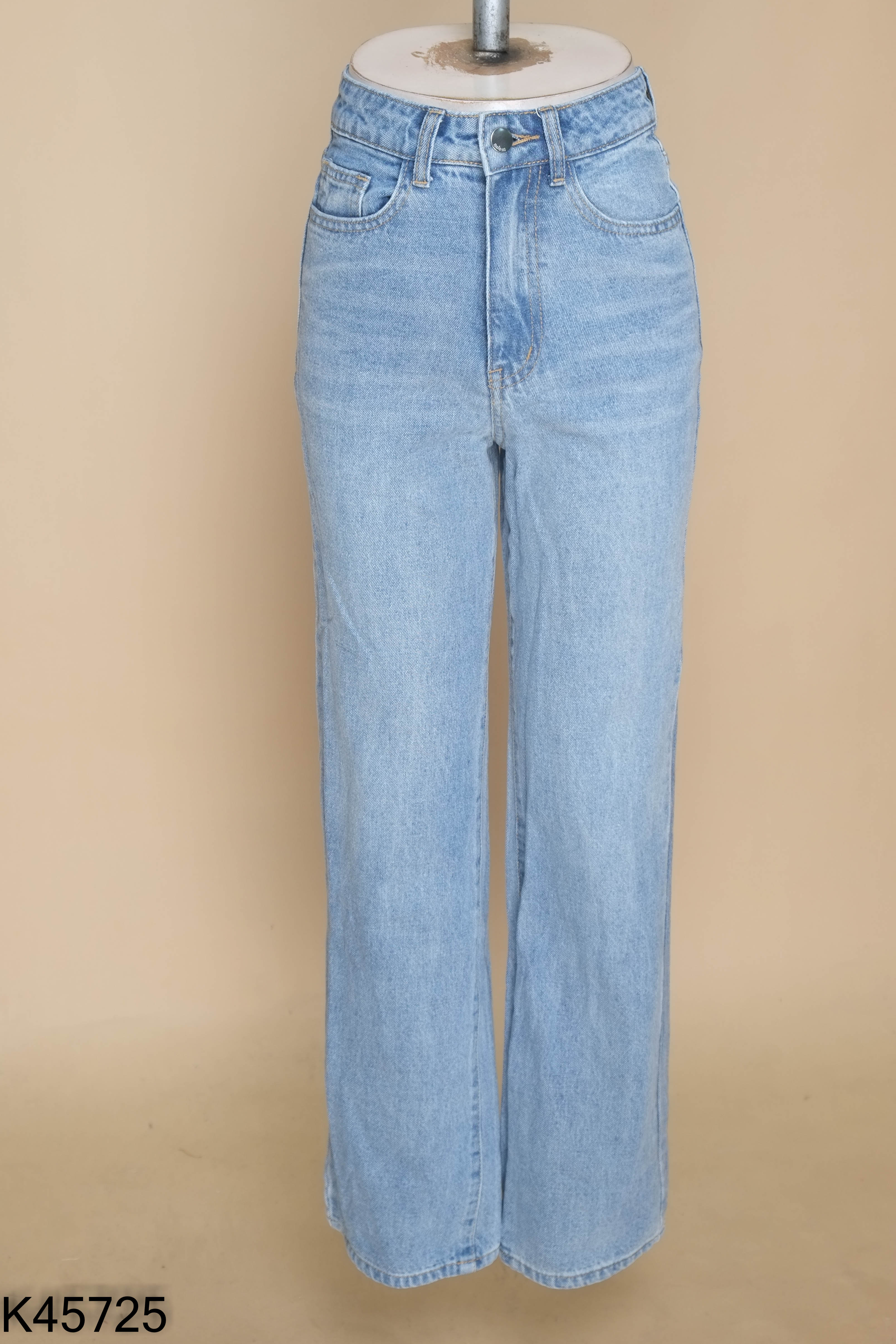 Quần AO'EM jeans xanh suông