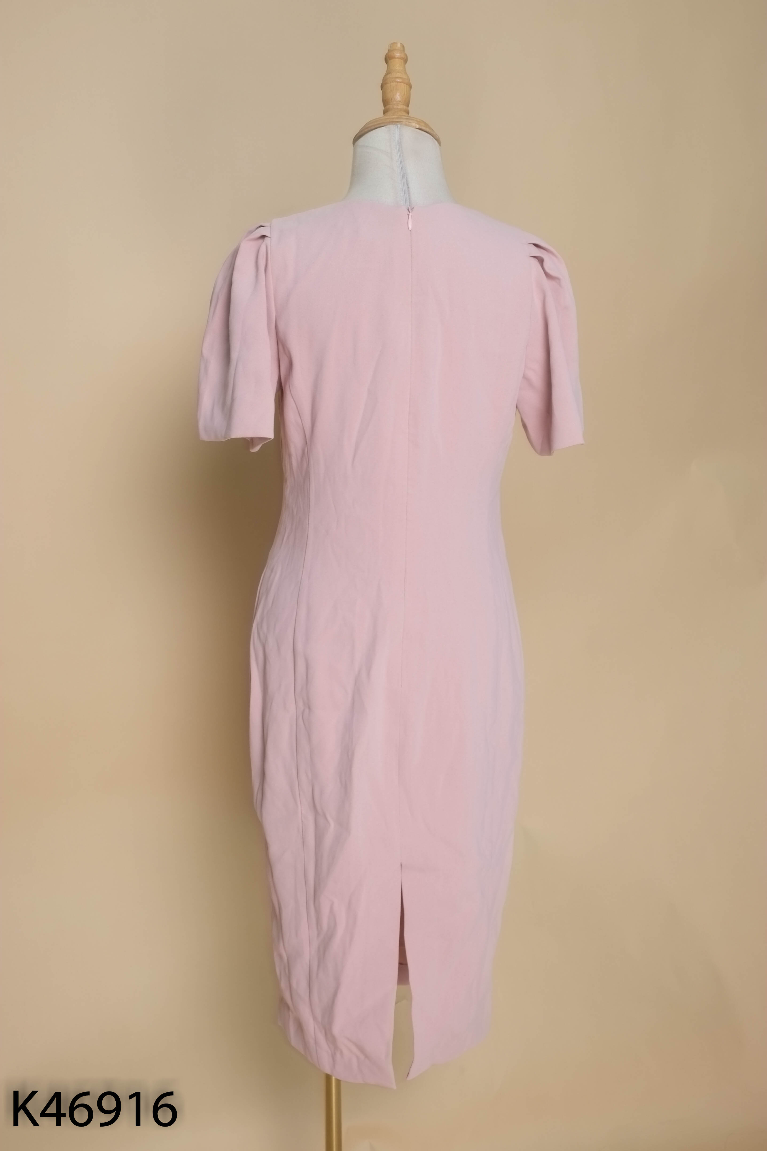 NEWTAG Váy hồng trơn suông S.PEARL