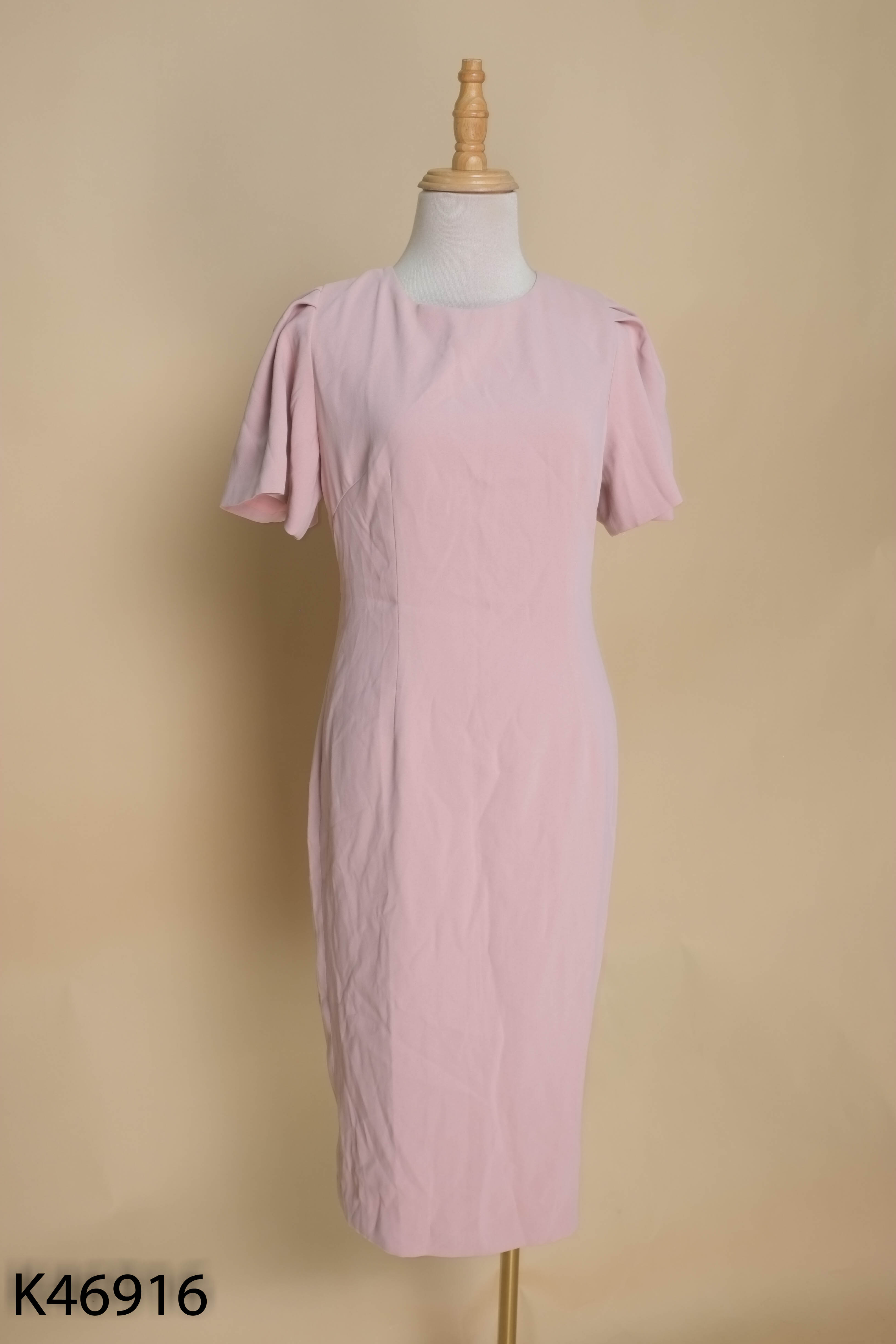 NEWTAG Váy hồng trơn suông S.PEARL