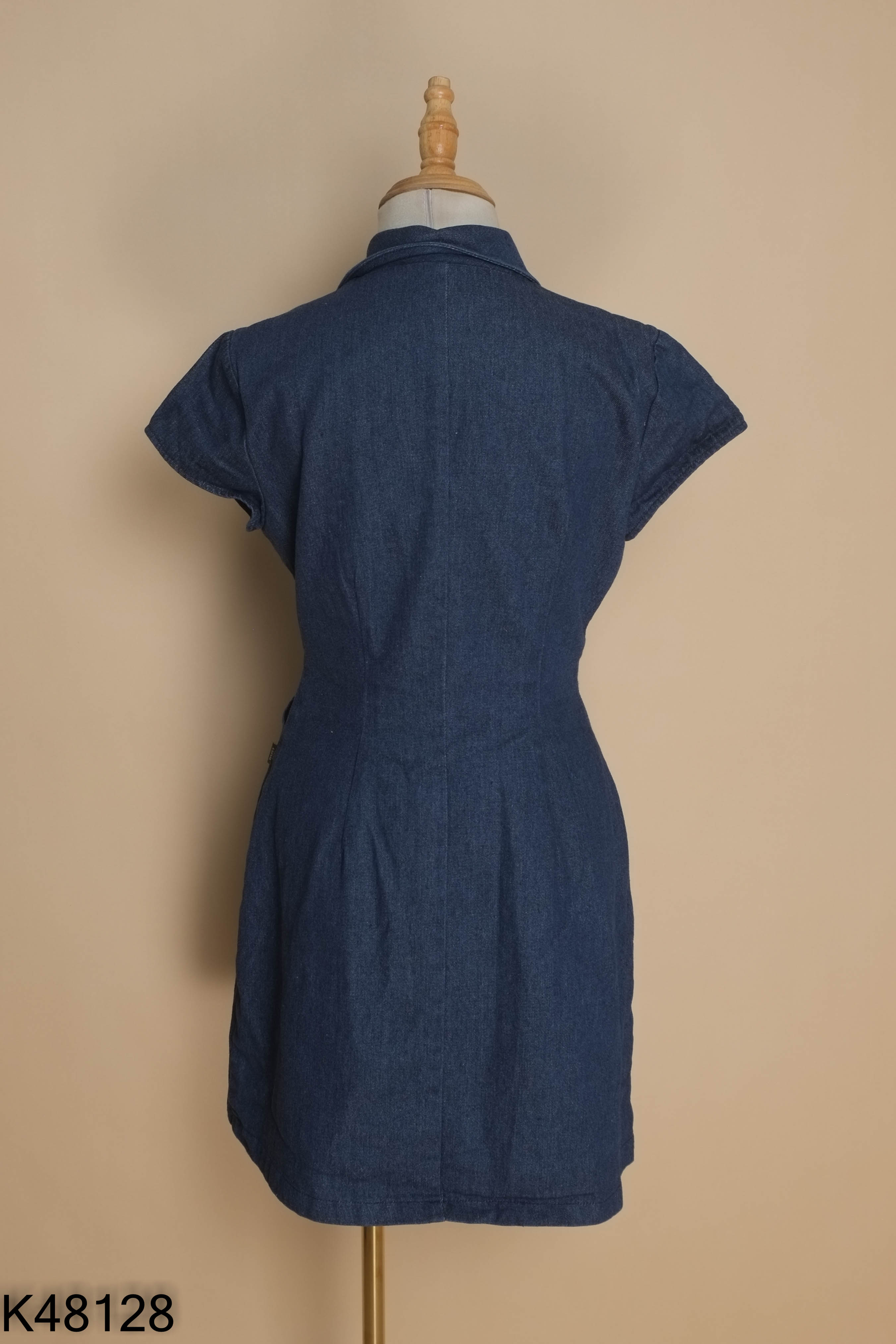 Váy DAISY jeans xanh kéo khóa