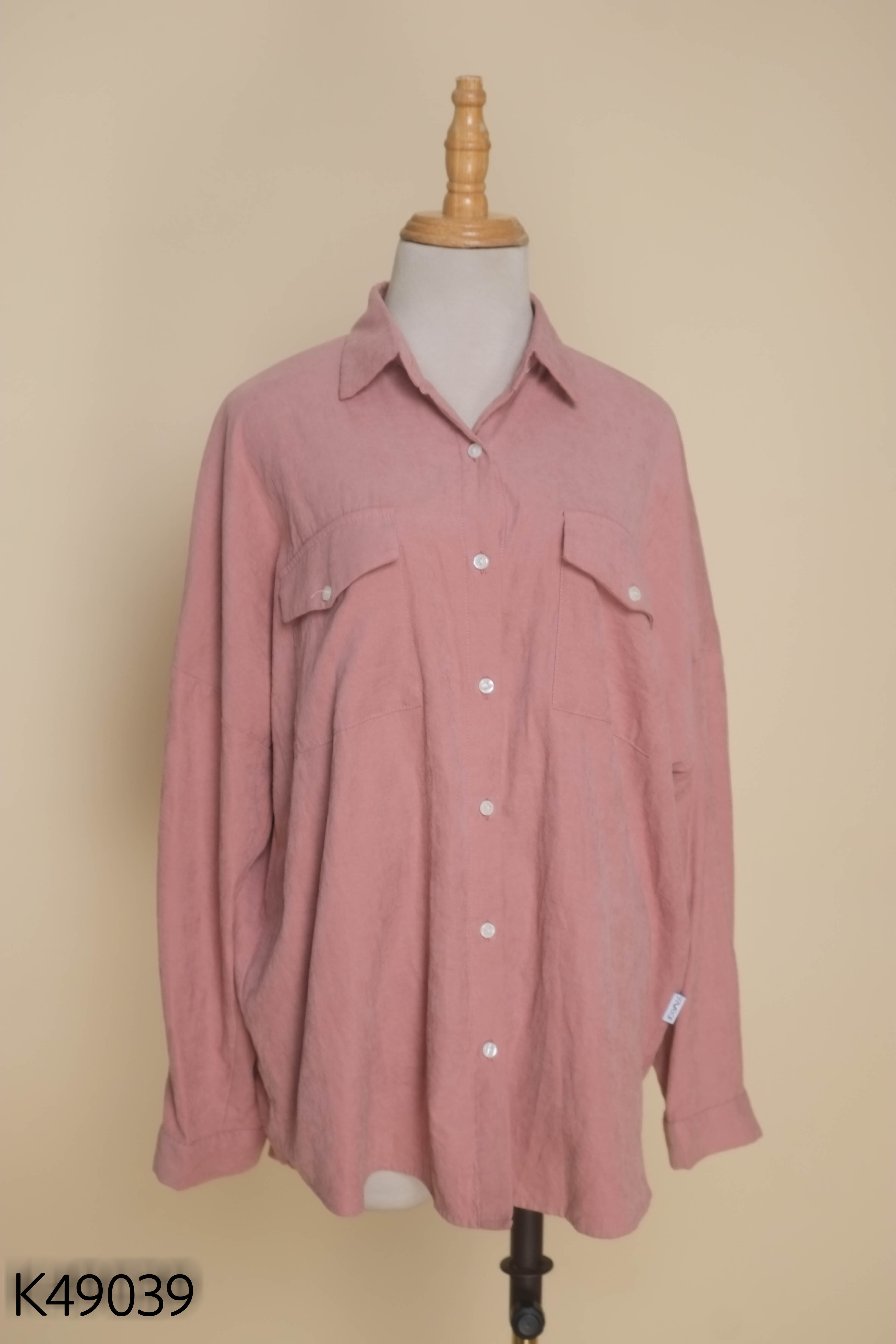 Áo sơ mi hồng 92WEAR