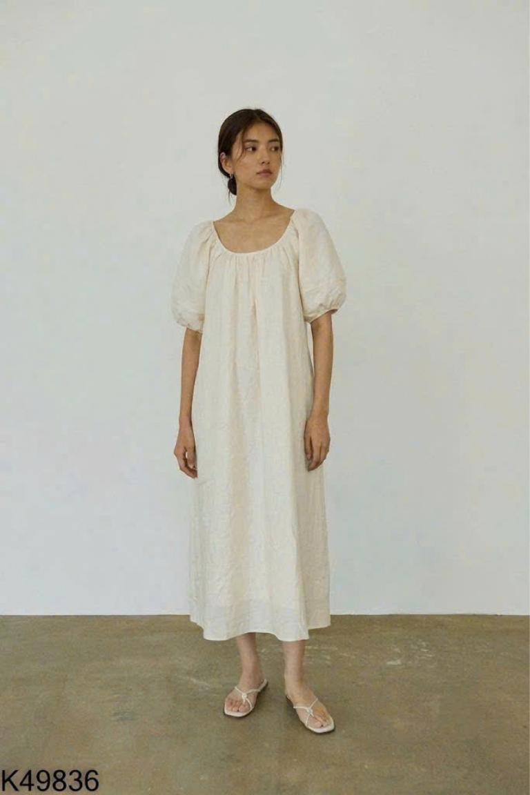 Váy be DOTTIE tay phồng
