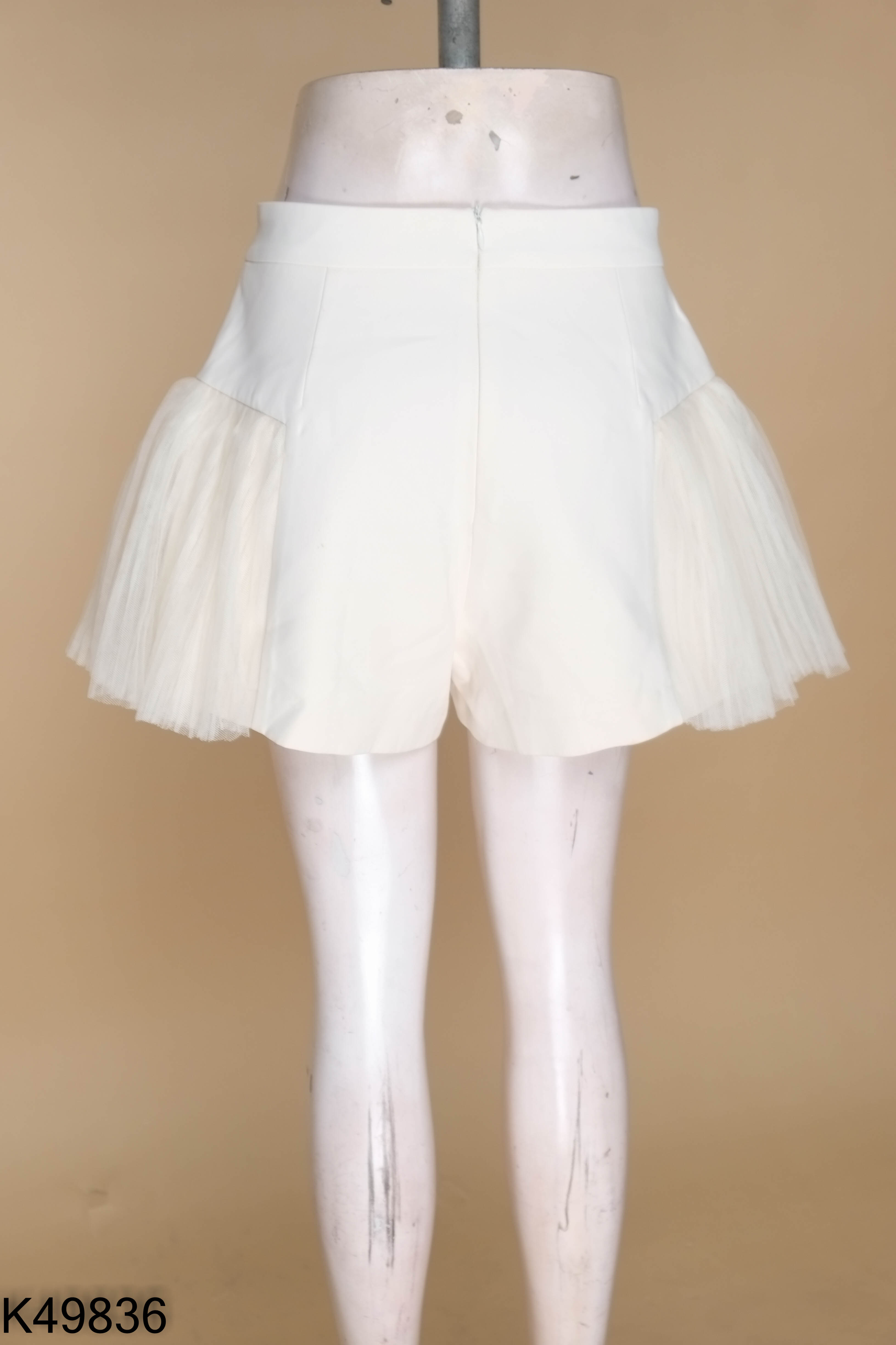 Quần shorts be PERLA phối lưới
