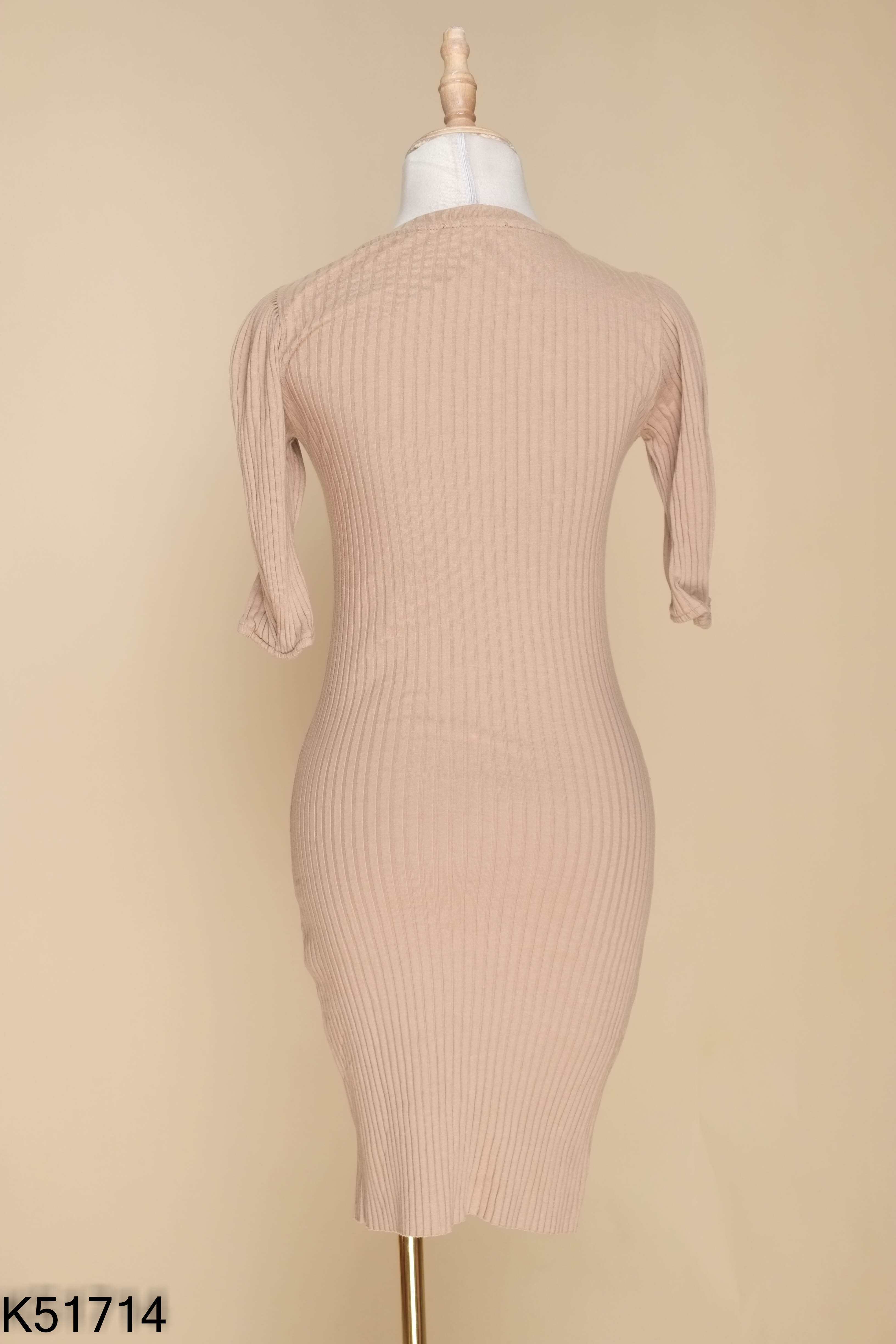 Váy body nâu ZARA