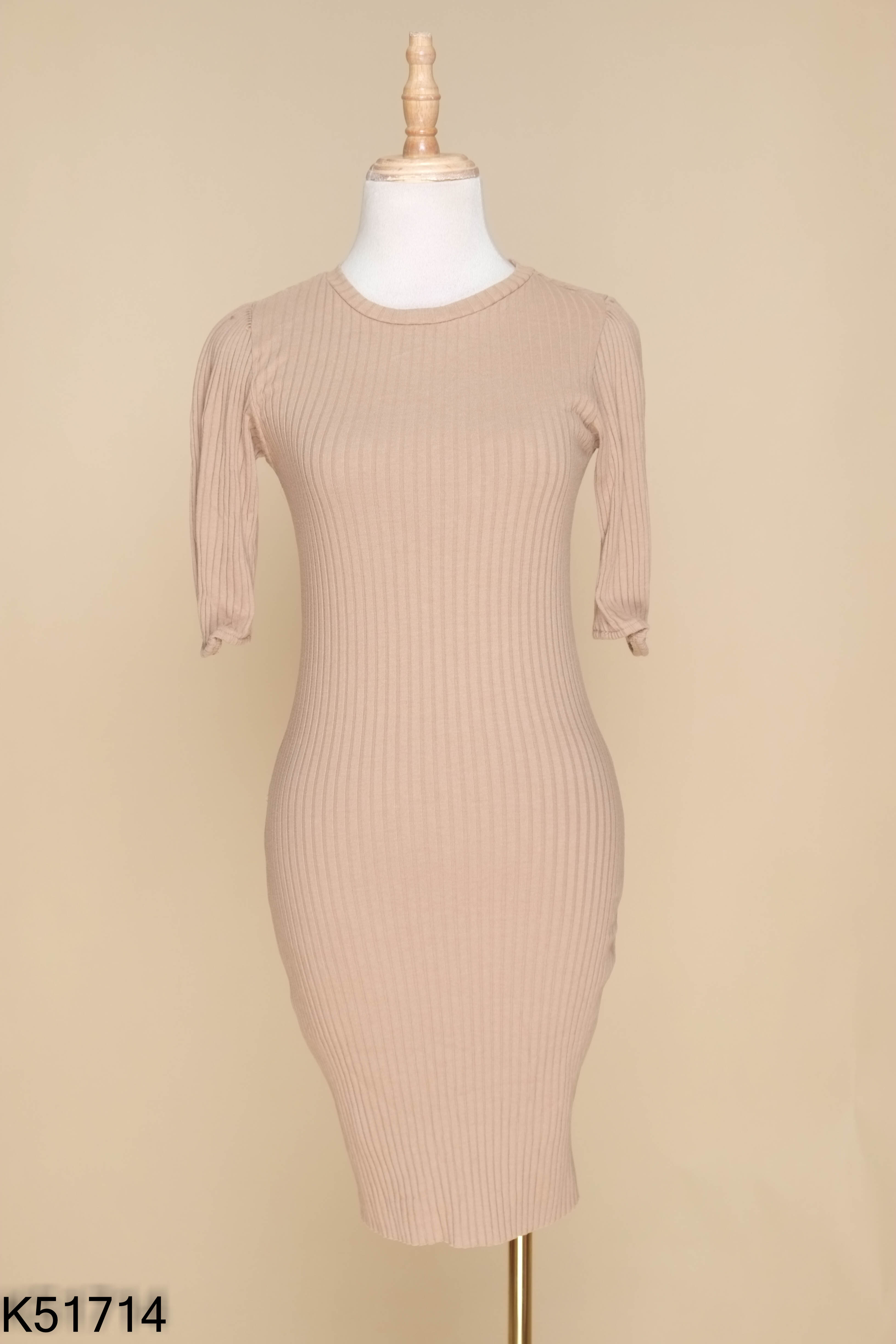 Váy body nâu ZARA
