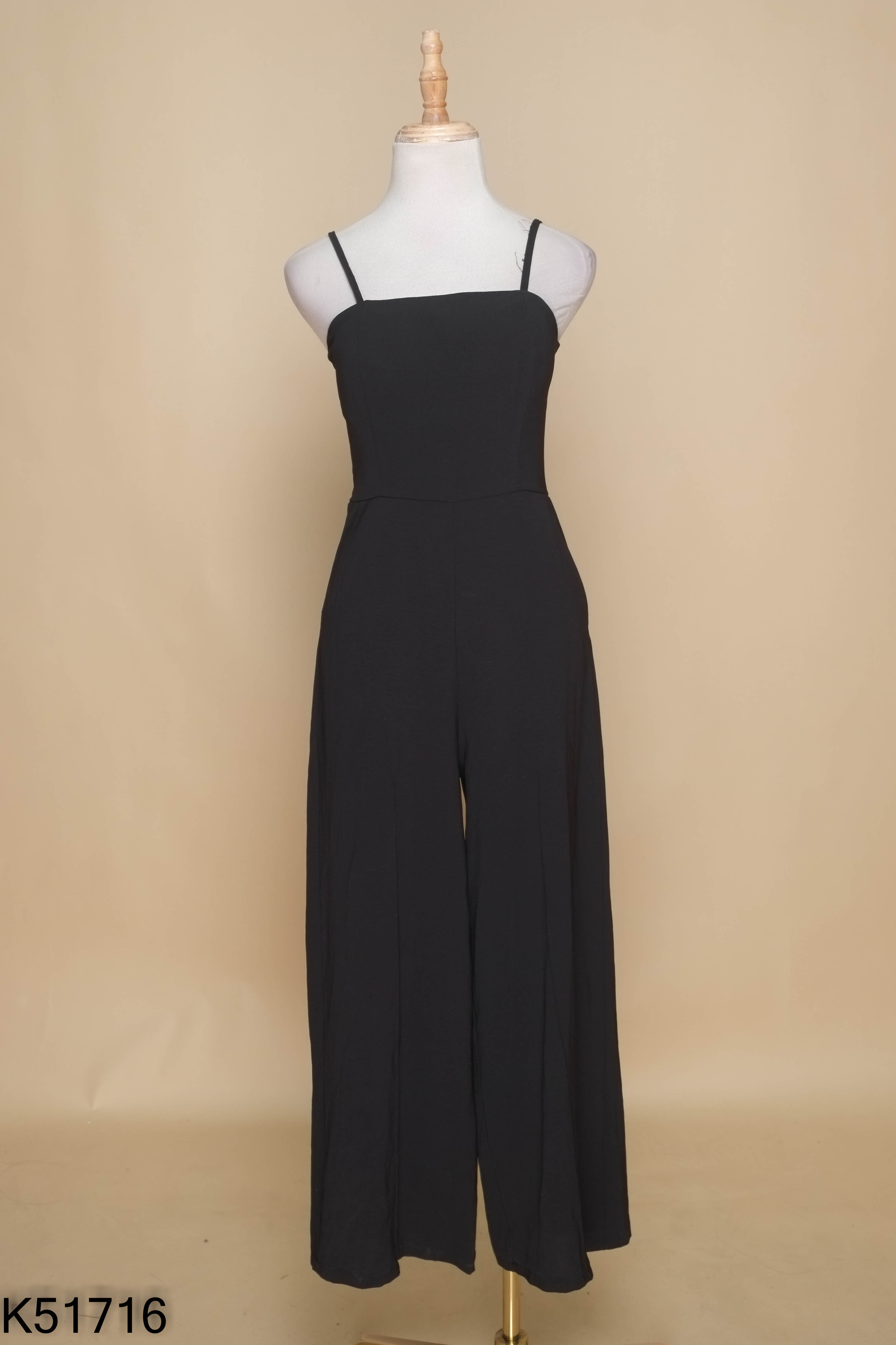 Jumpsuits quần đen 2 dây