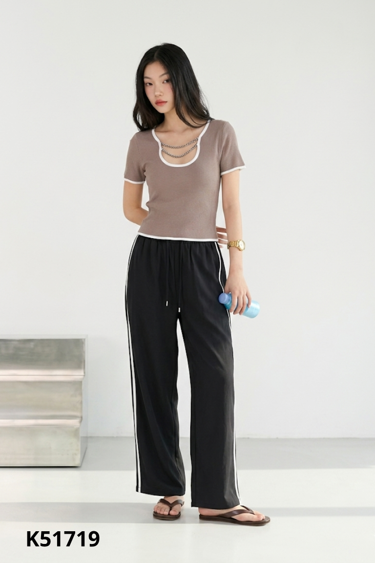 Set len nâu+quần