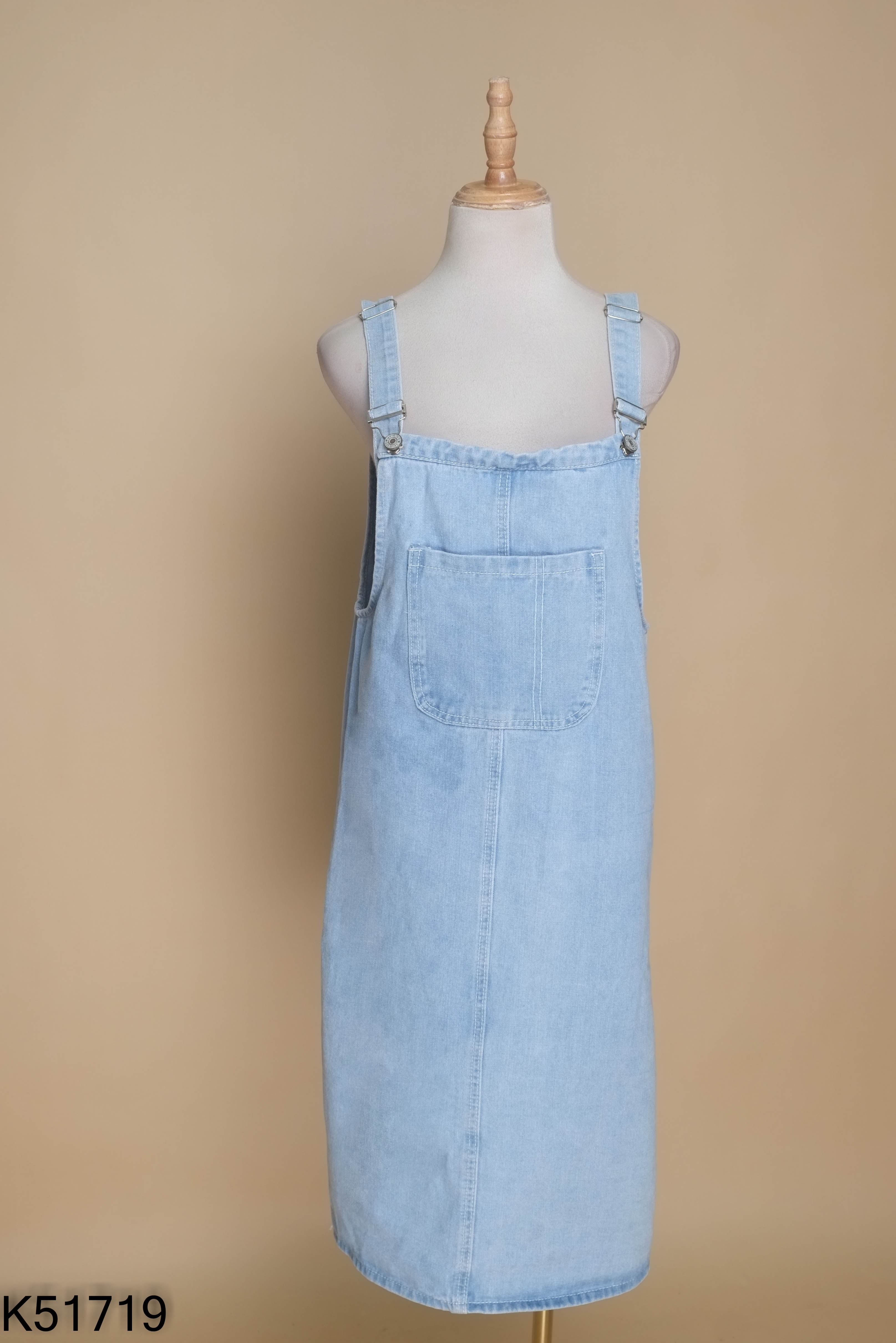Váy yếm jeans xanh