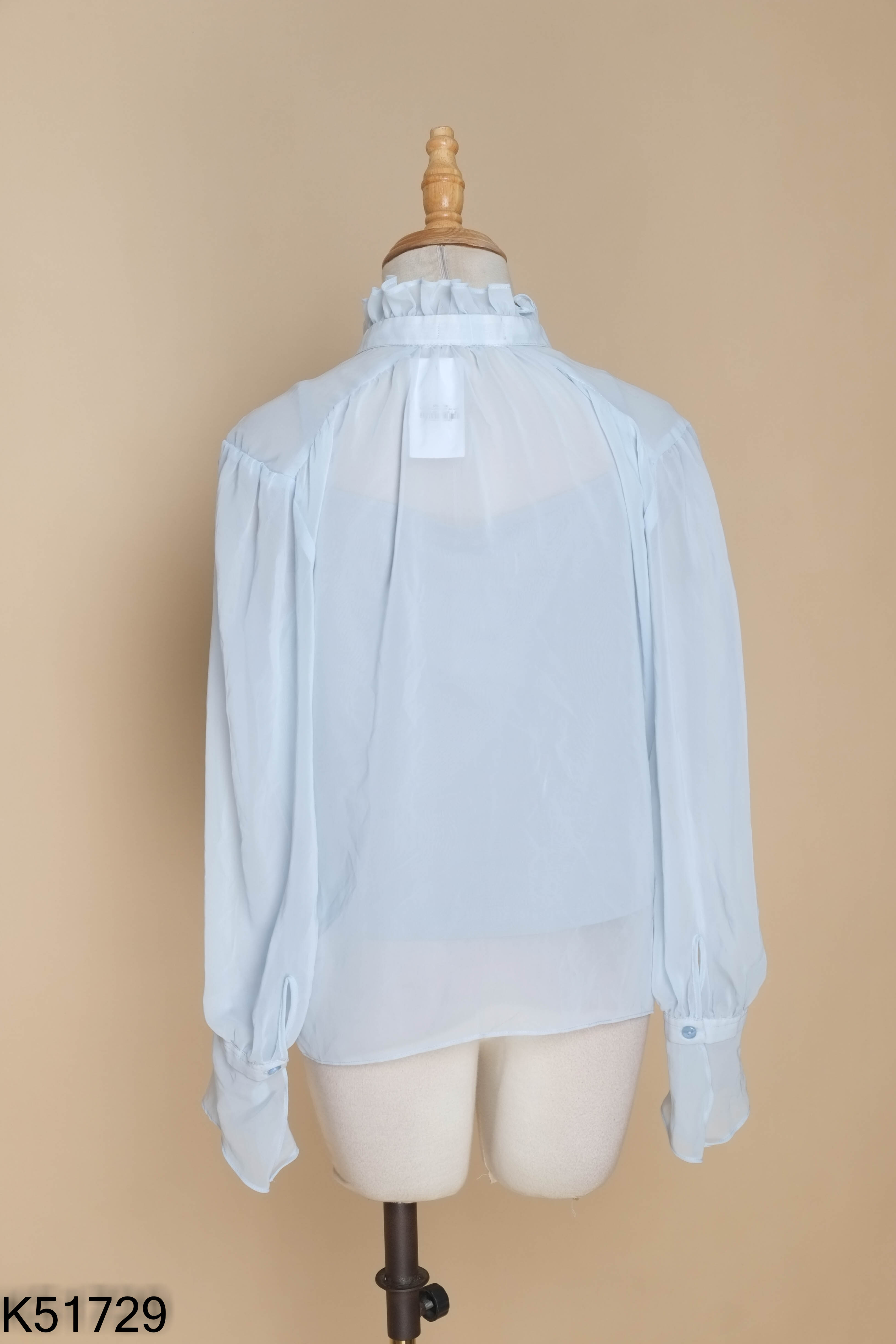 SET Áo voan LALLA xanh pastel + áo lót 2 dây