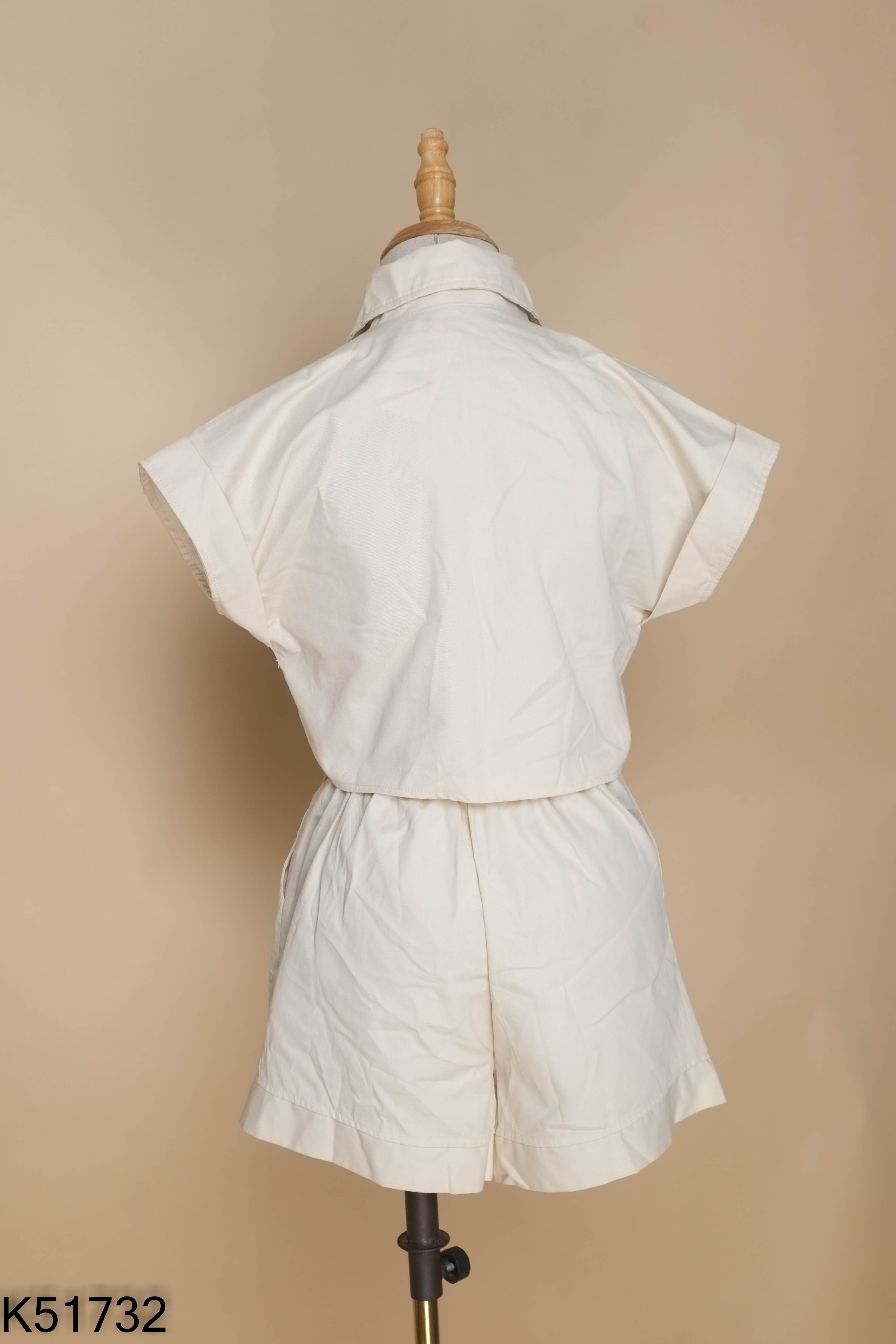 Set áo + quần short be trơn