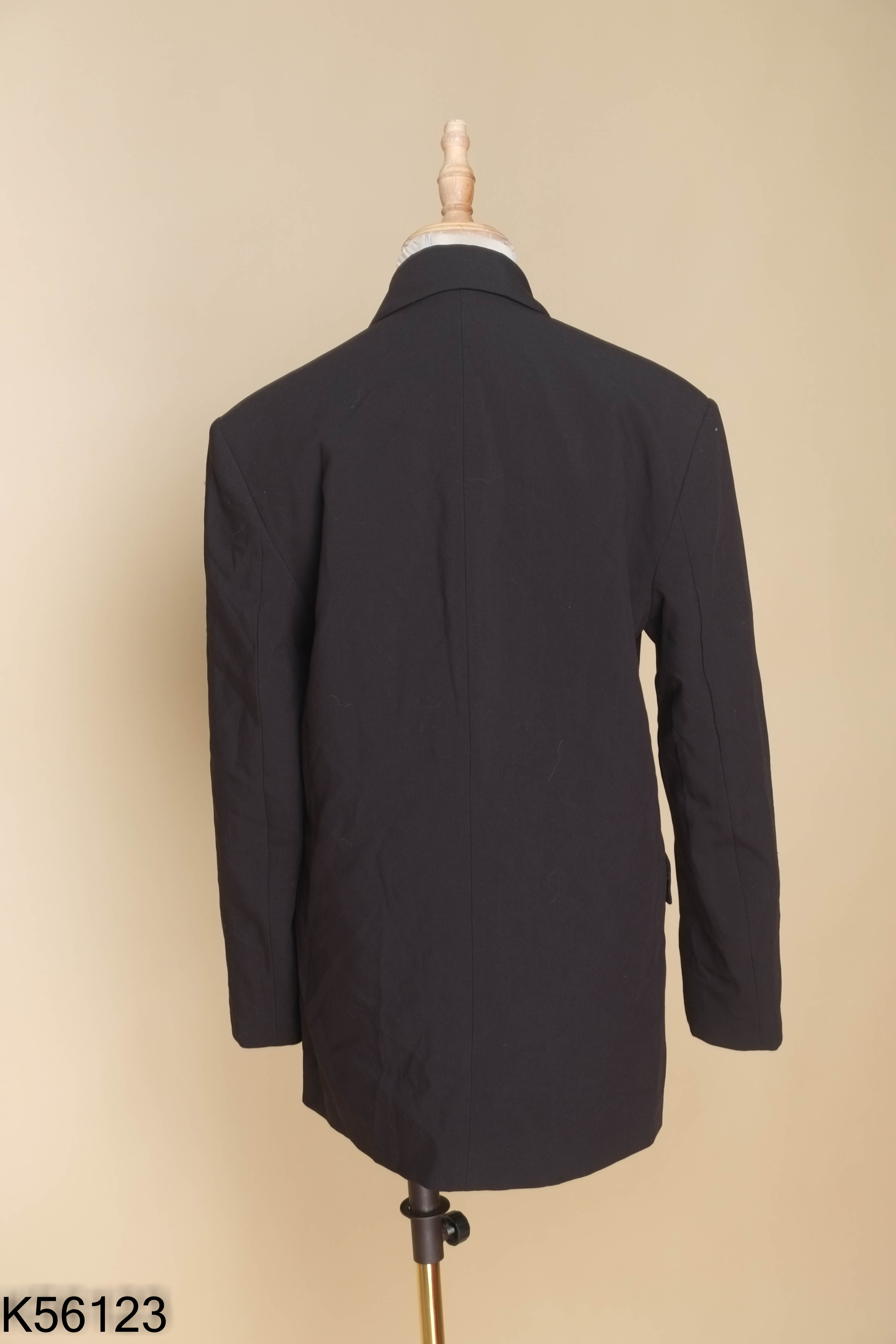Blazer ZARA đen dáng rộng (xuất dư)