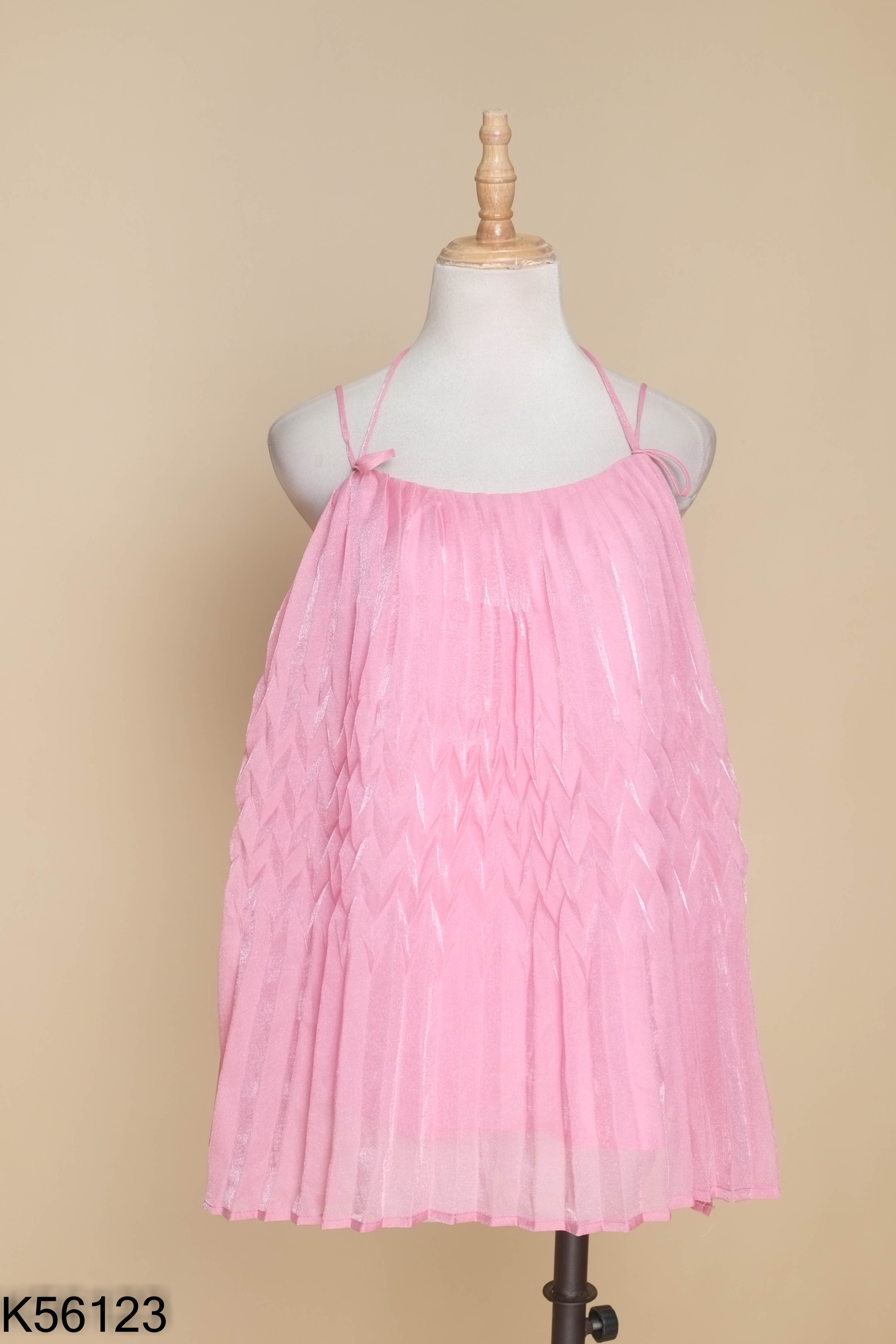 Áo ZARA(xuất) hồng phối dập ly