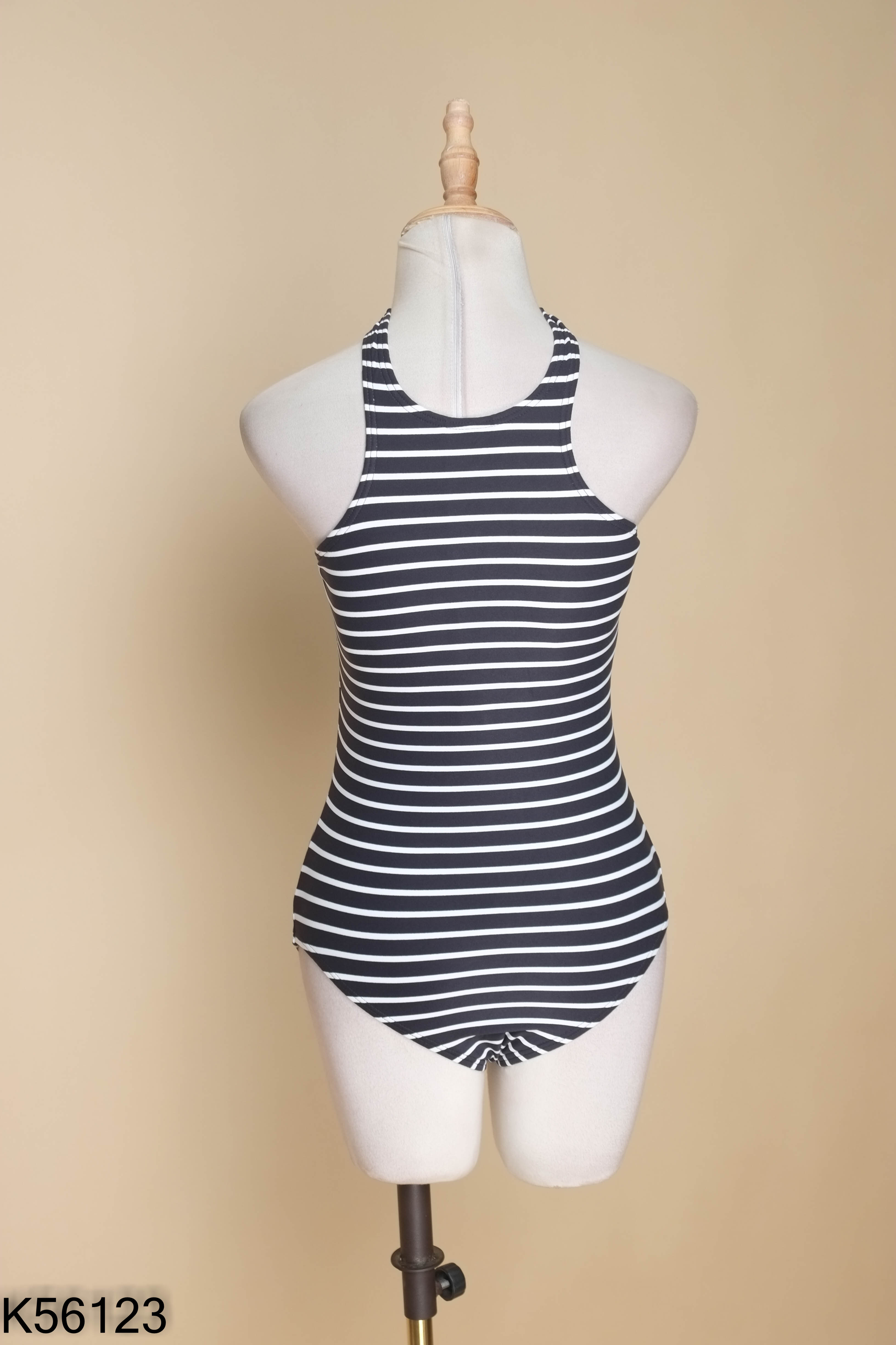 NEWTAG Bikini GAP đen sọc trắng
