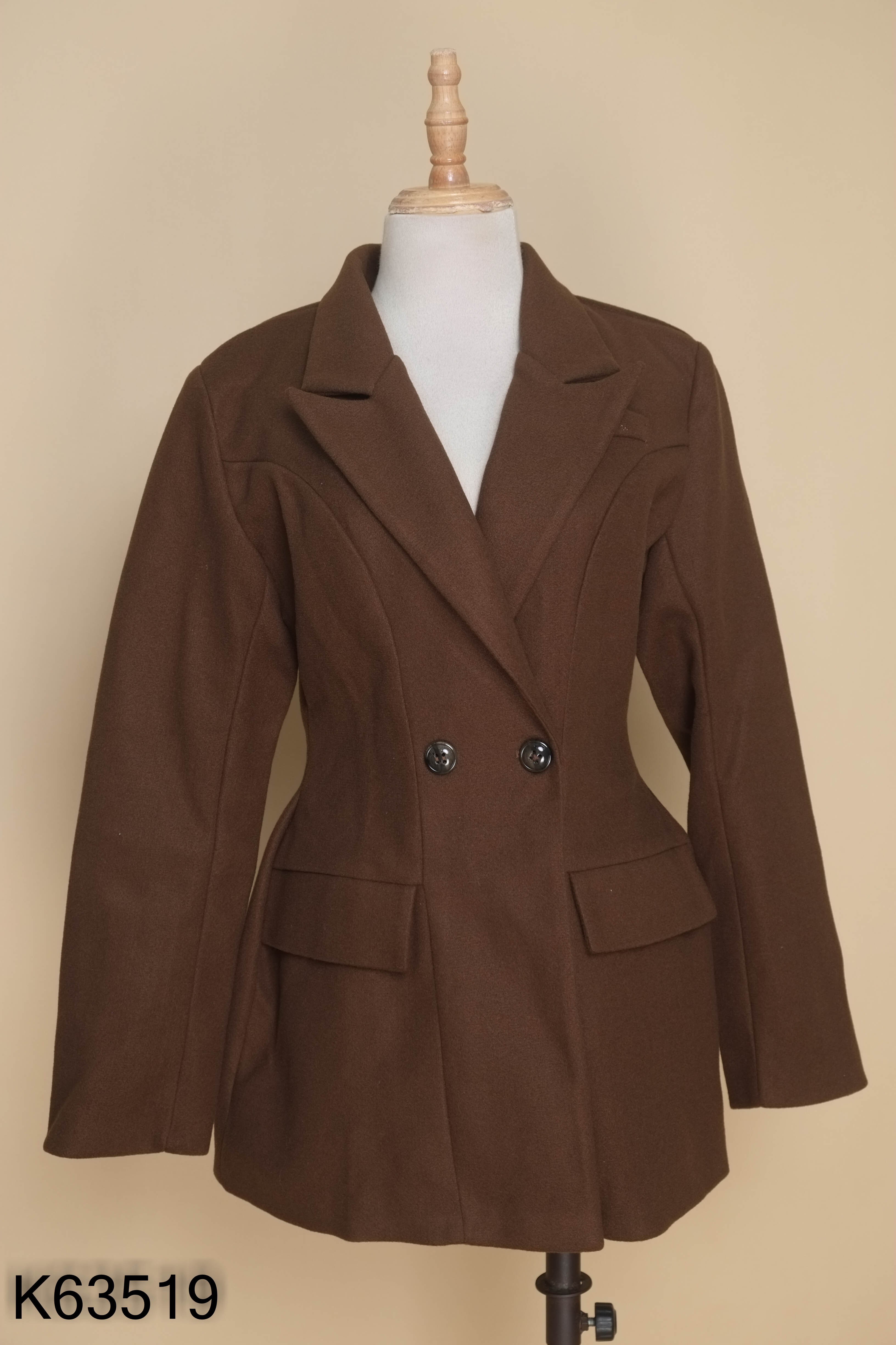 Áo khoác dạ LYNTRAS nâu
