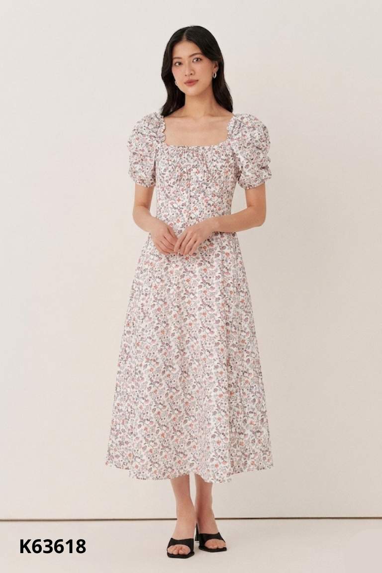 Váy FLOWER&DOT be họa tiết hoa